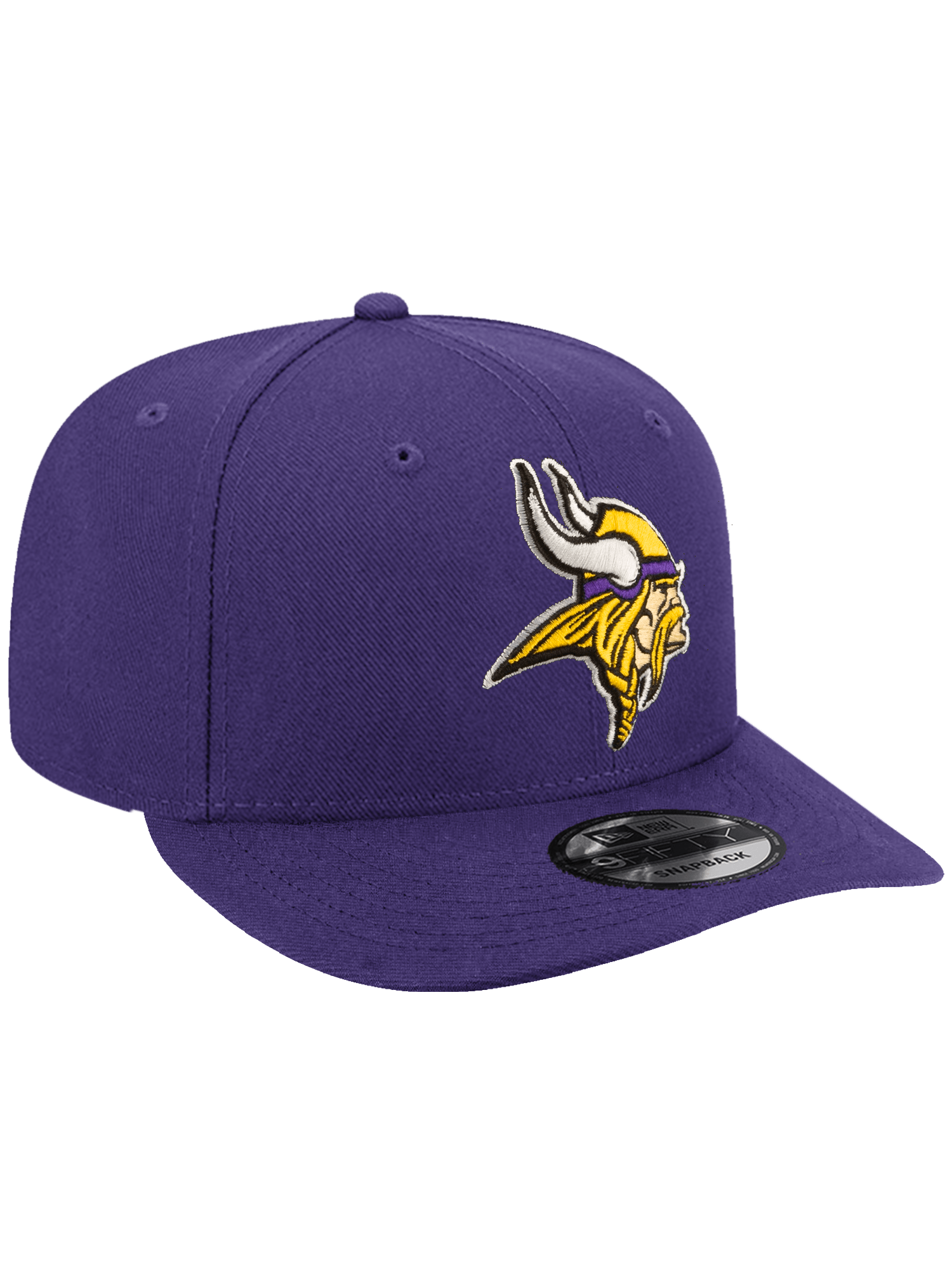 Minnesota Vikings New Era NFL Team Pre-Curved 9FIFTY Snapback Hat - Purple