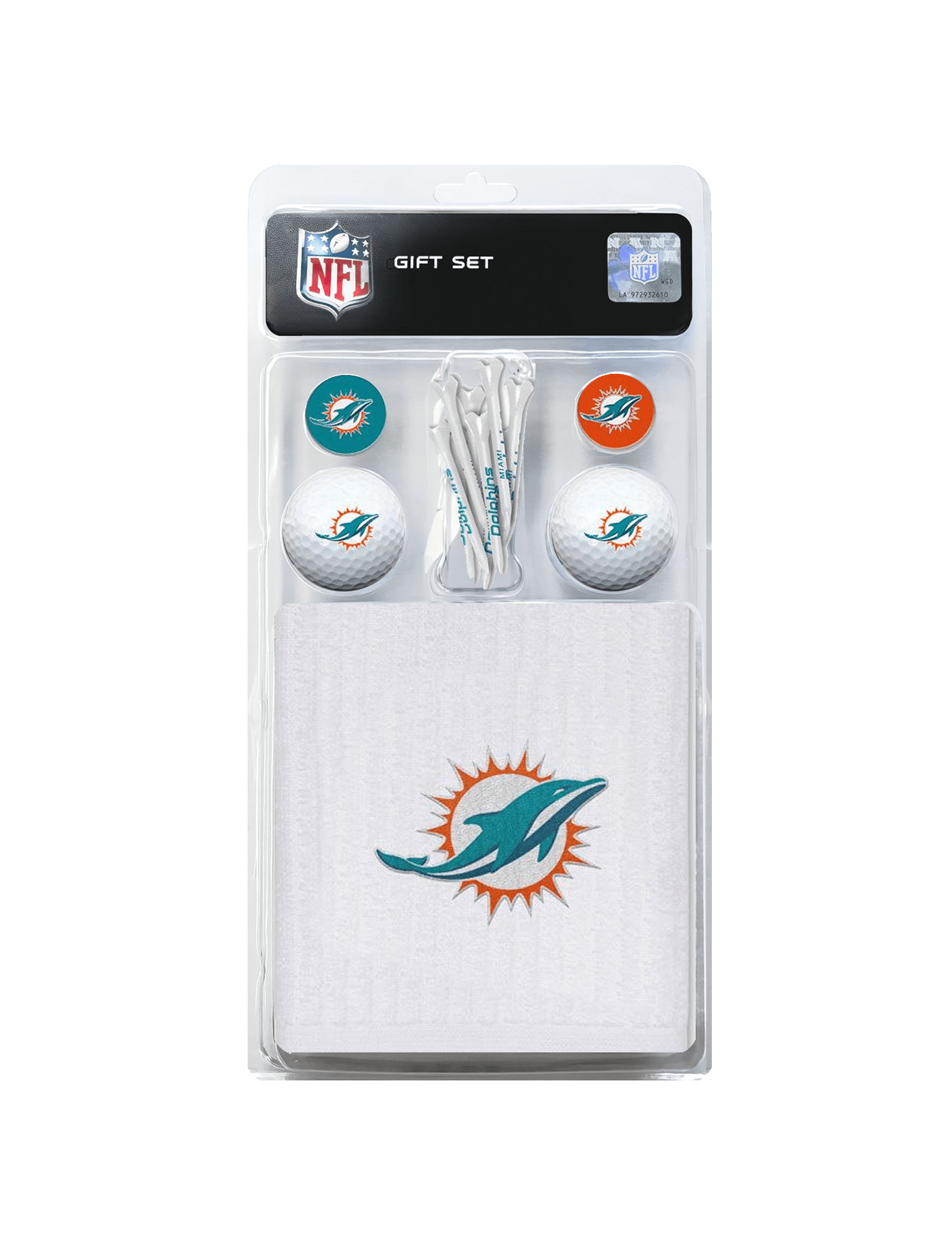 Miami Dolphins Wincraft NFL 11 Piece Golf Gift Set