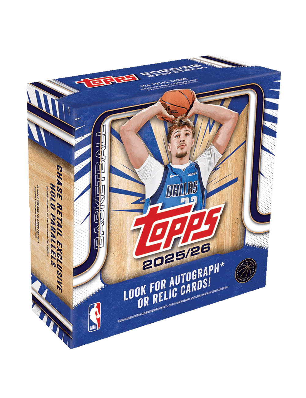 2025-26 Topps NBA Basketball Flagship Trading Card Mega Box