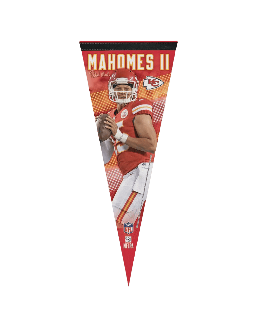 Patrick Mahomes Kansas City Chiefs Wincraft NFL 12 x 30" Premium Felt Pennant