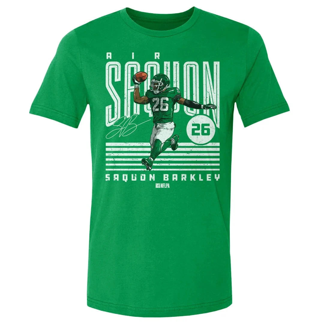 Saquon Barkley Philadelphia Eagles 500 Level NFL Air T-Shirt - Kelly Green