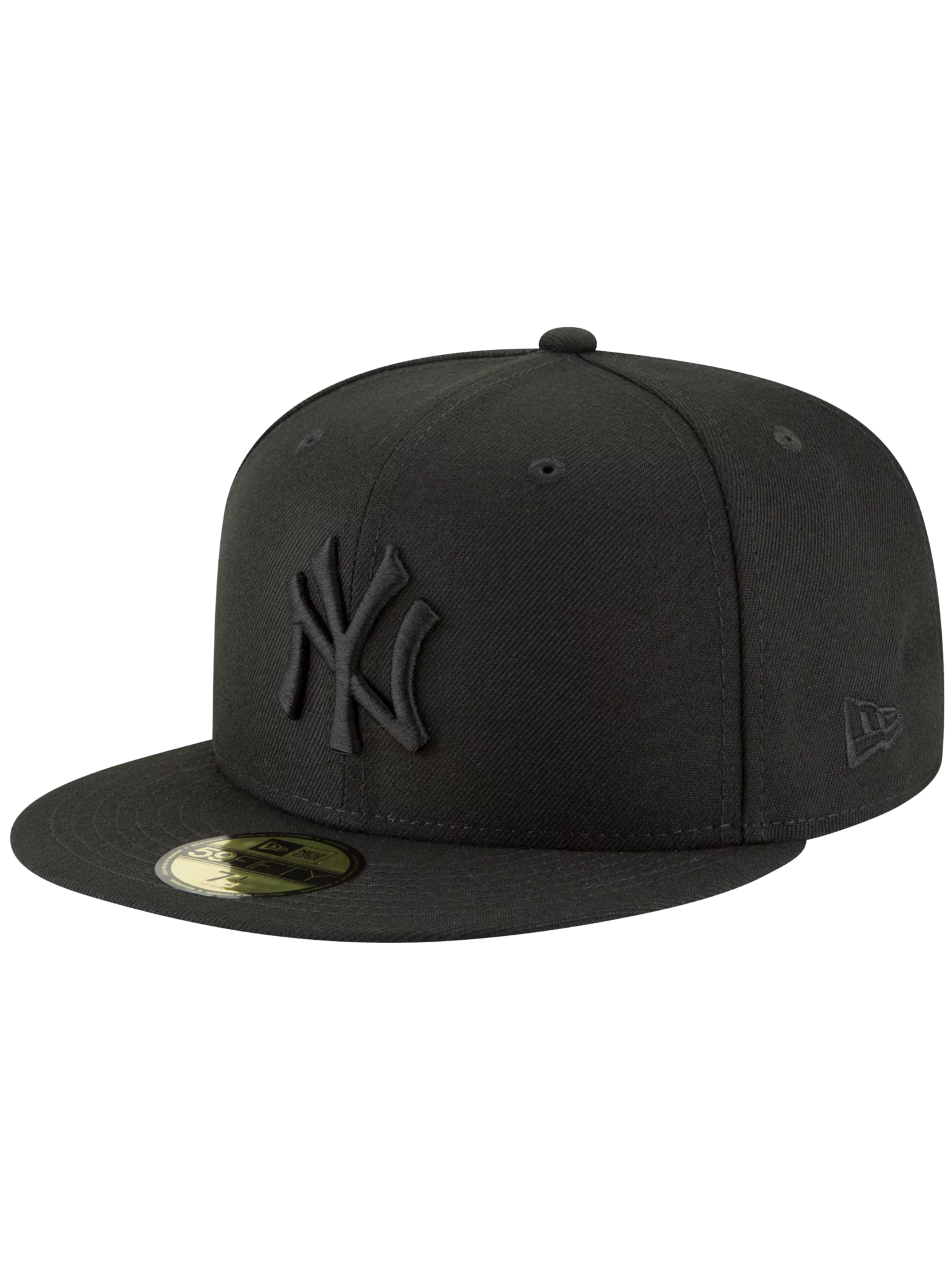 New York Yankees New Era MLB Black On Black 59FIFTY Fitted Hat - Black