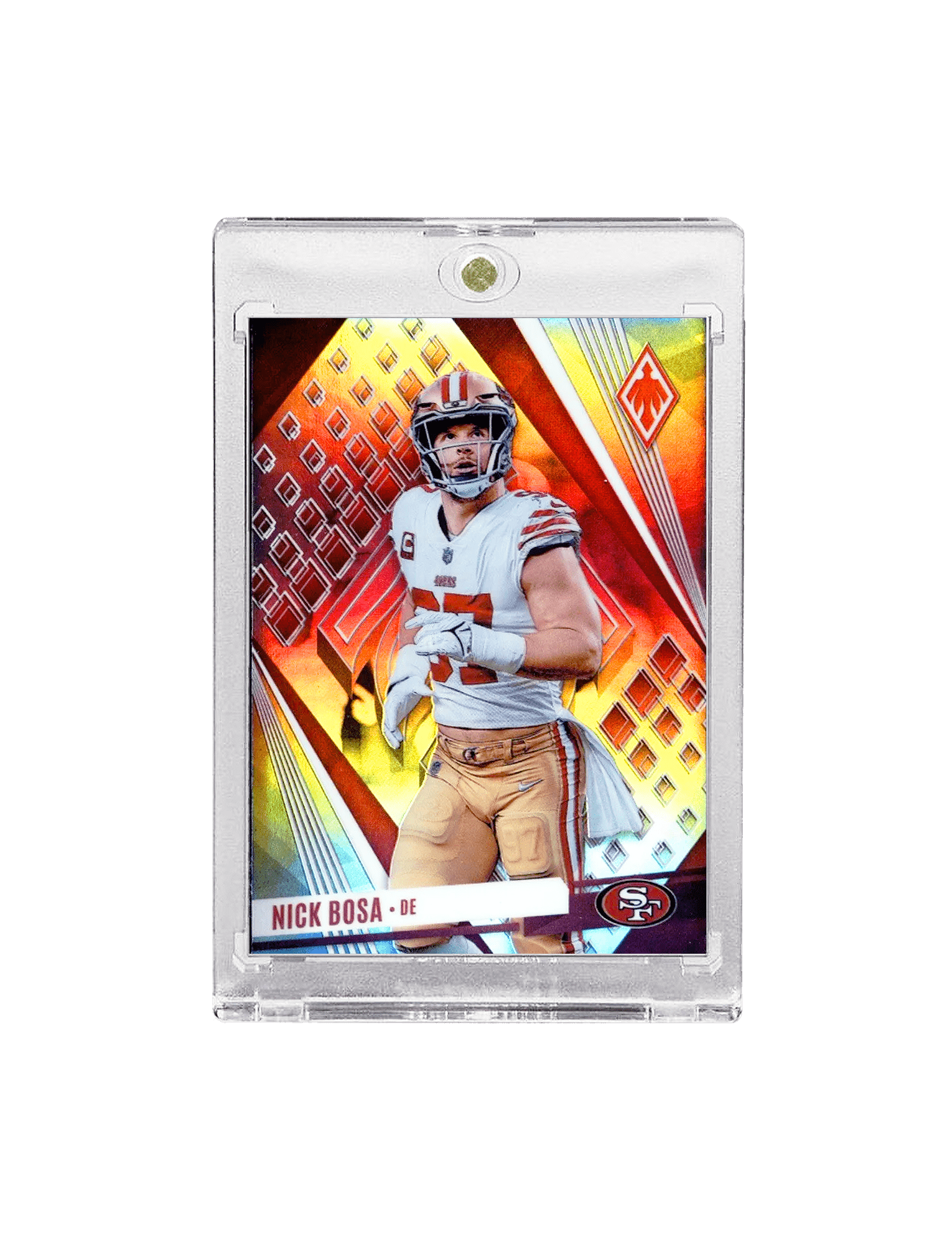 Nick Bosa San Francisco 49ers Panini 23 Phoenix Silver 97 Card