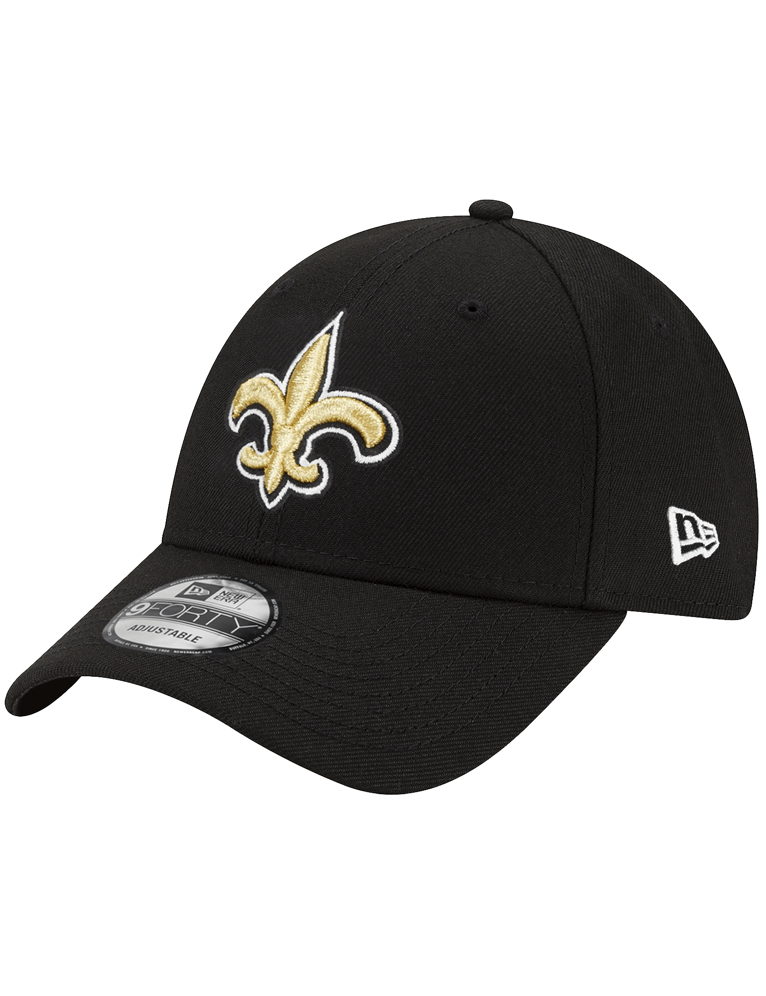 New Orleans Saints New Era NFL Team 9FORTY Snapback Hat - Black
