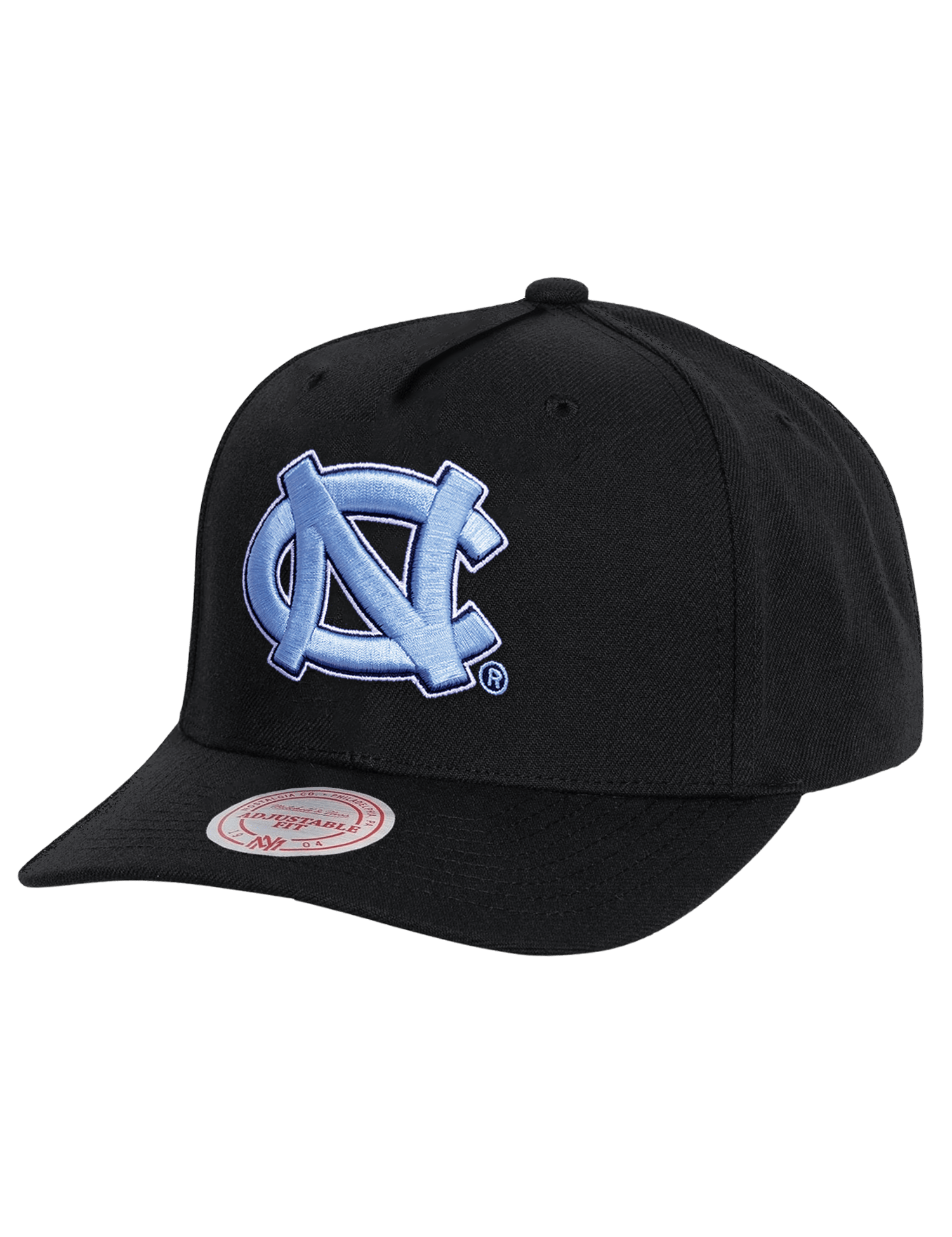 North Carolina Tar Heels Mitchell & Ness NCAA MVP Snapback Hat - Black