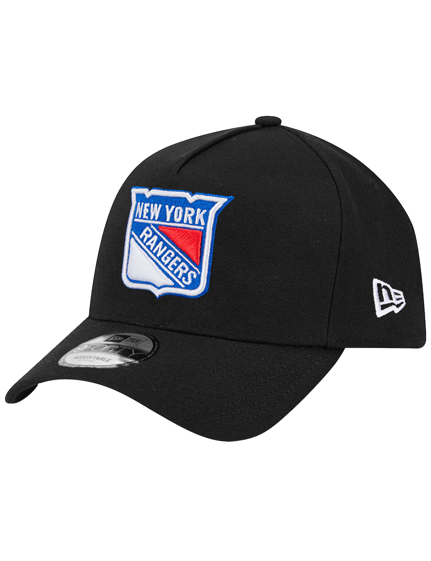 New York Rangers New Era NHL Team 9FORTY A-Frame Snapback Hat - Black