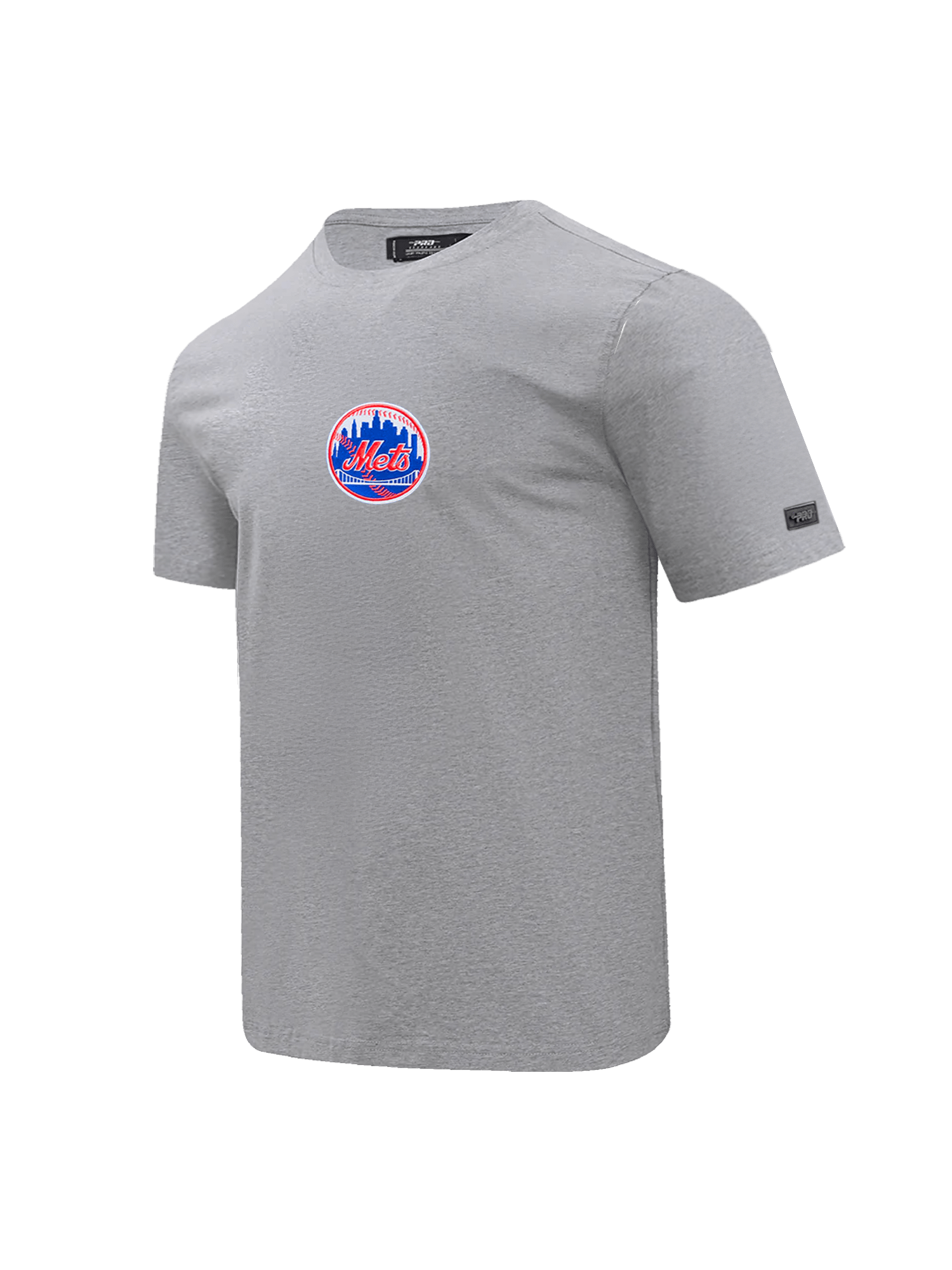 New York Mets Pro Standard MLB Team Icon Flex T-Shirt - Heather Grey