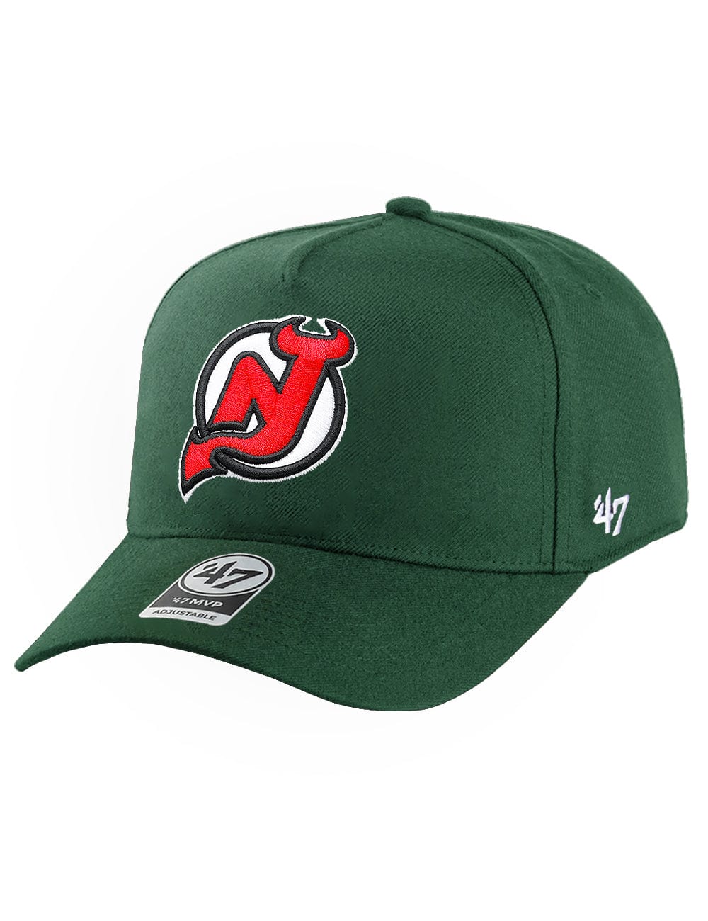 New Jersey Devils '47 NHL Team MVP DT Snapback Hat - Green