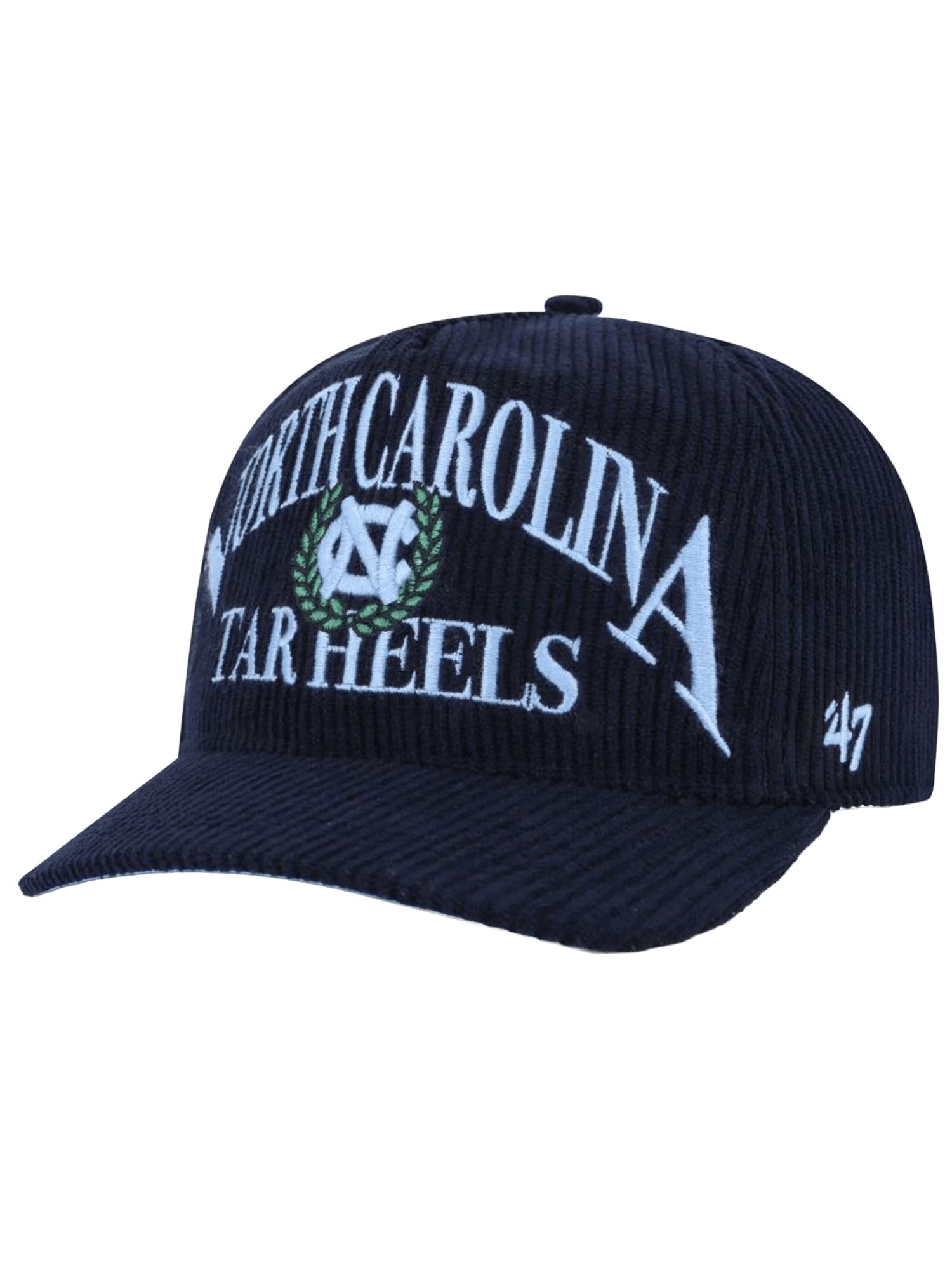 North Carolina Tar Heels '47 NCAA Pitchout Pre-Curved Hitch Snapback Hat - Navy