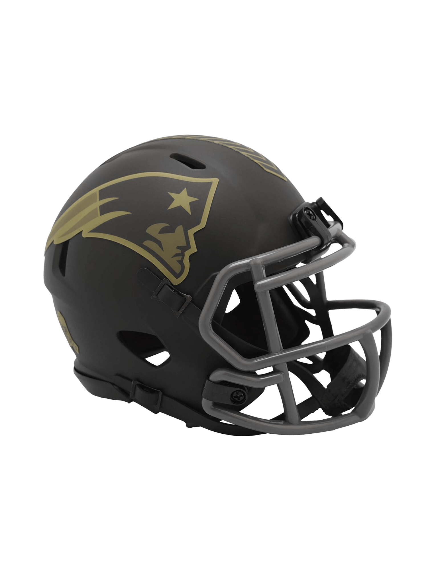 New England Patriots Riddell NFL Salute To Service 25 Speed Mini Size Helmet