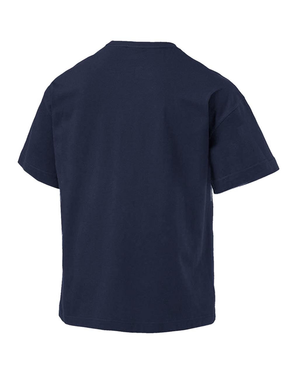 New York Yankees Majestic MLB League Champs Oversized Vintage T-Shirt - Navy