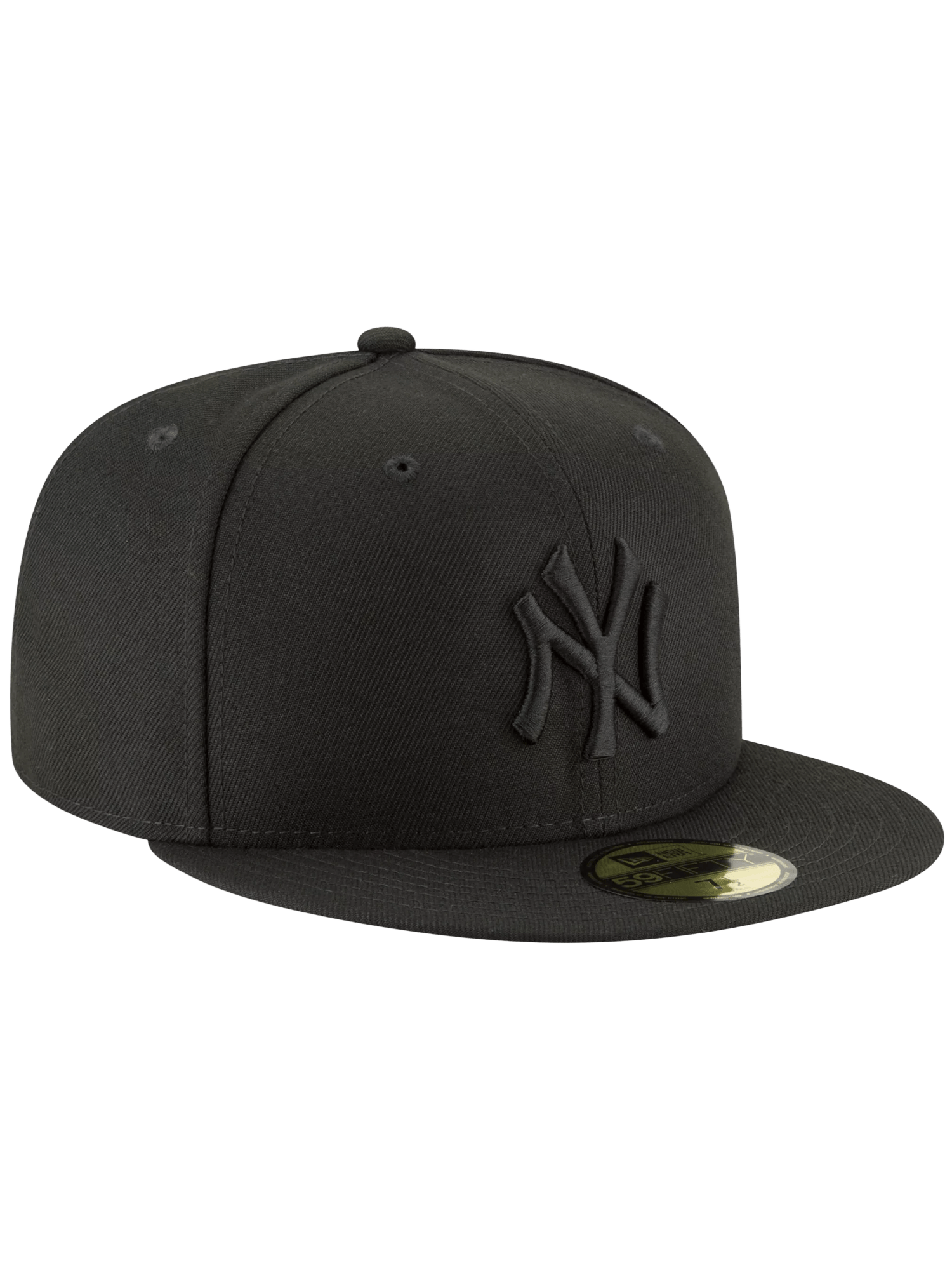 New York Yankees New Era MLB Black On Black 59FIFTY Fitted Hat - Black
