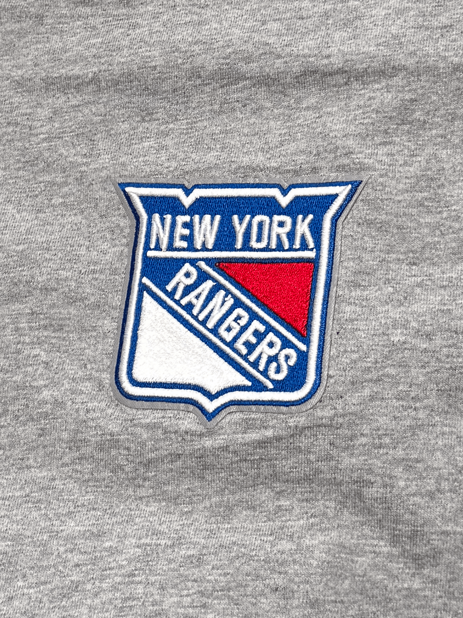New York Rangers Pro Standard NHL Team Icon Flex T-Shirt - Heather Grey