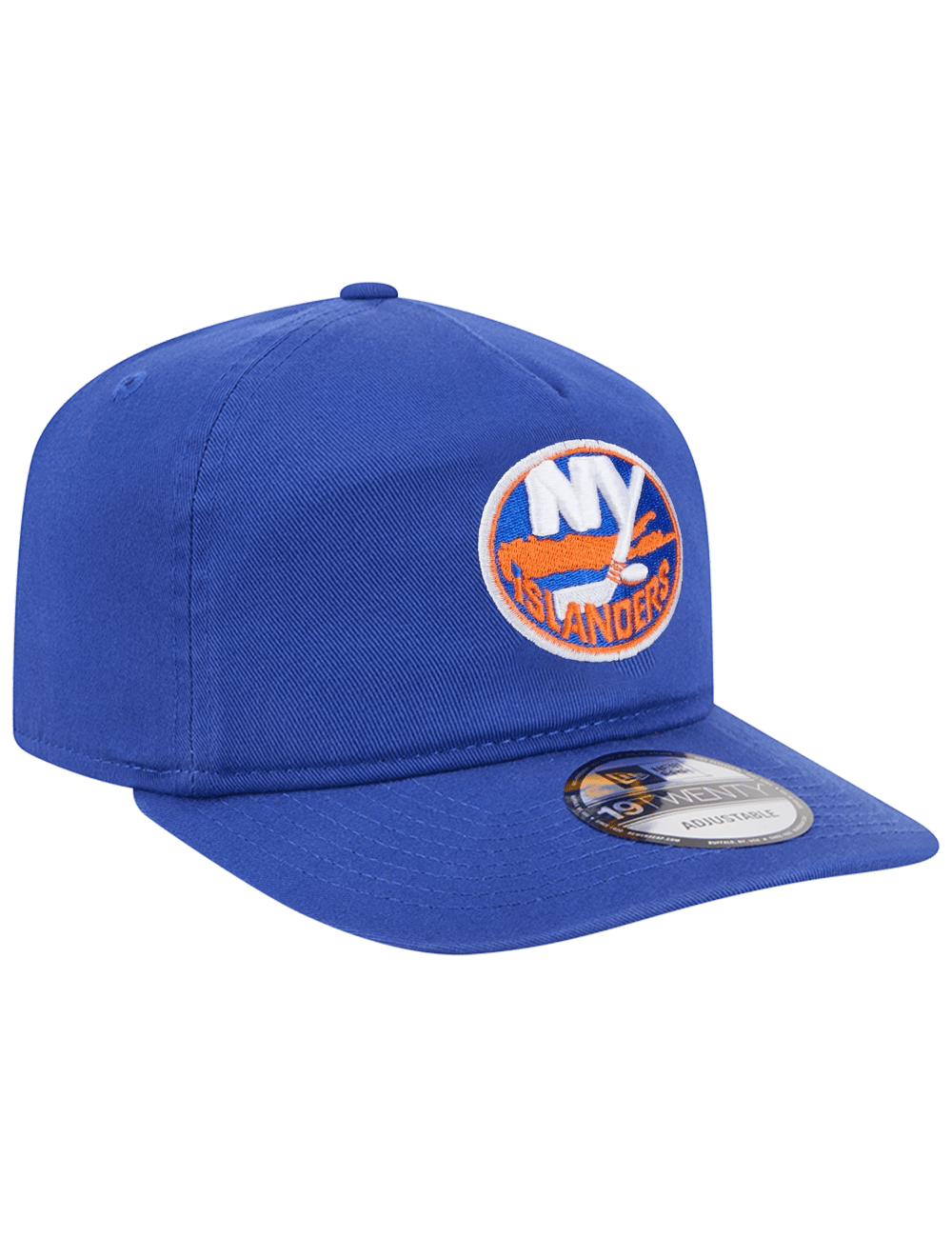New York Islanders New Era NHL Team 19TWENTY Pre-Curved Snapback Hat - Blue