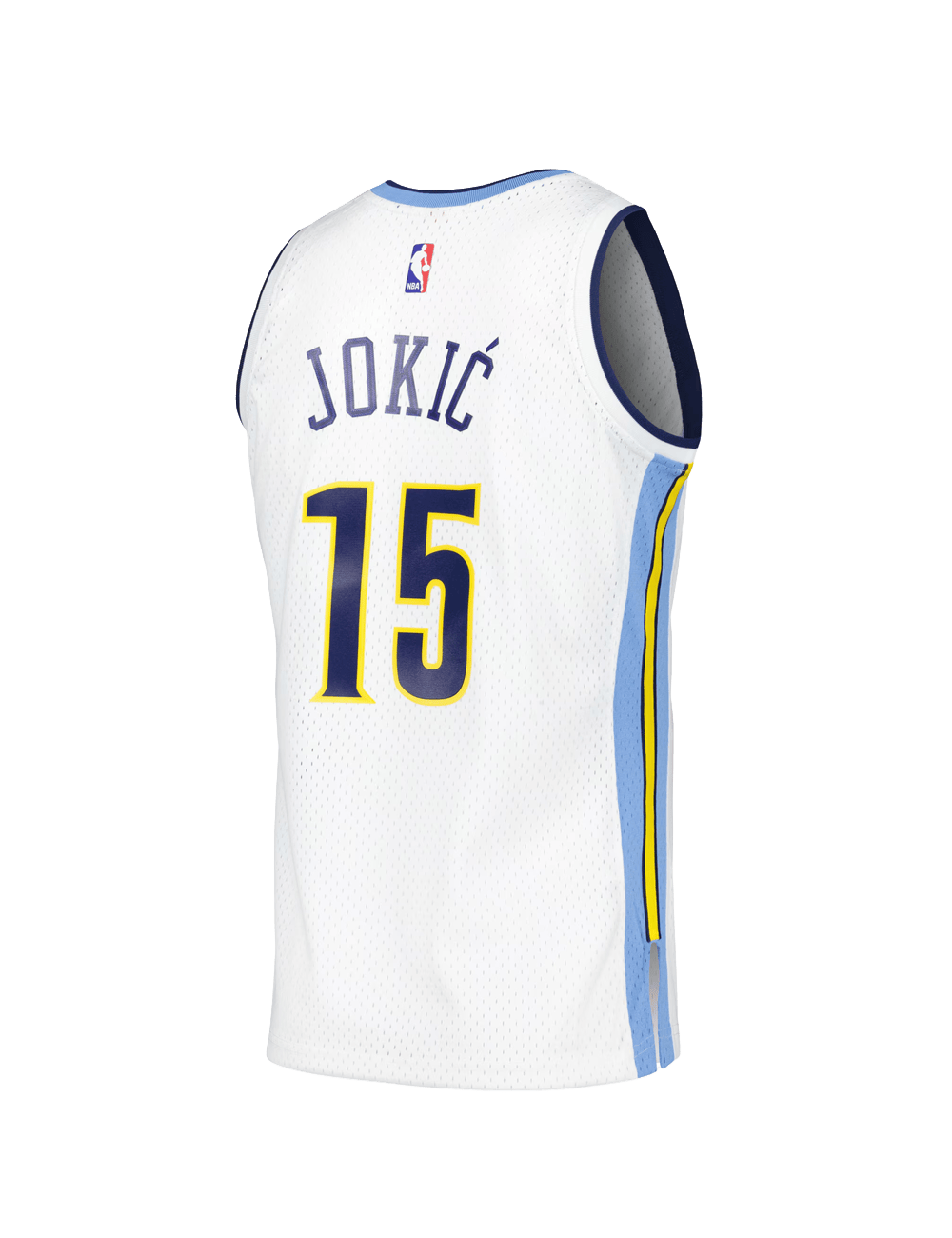 Nikola Jokic Denver Nuggets 16-17 Away Mitchell & Ness NBA Swingman Jersey - White
