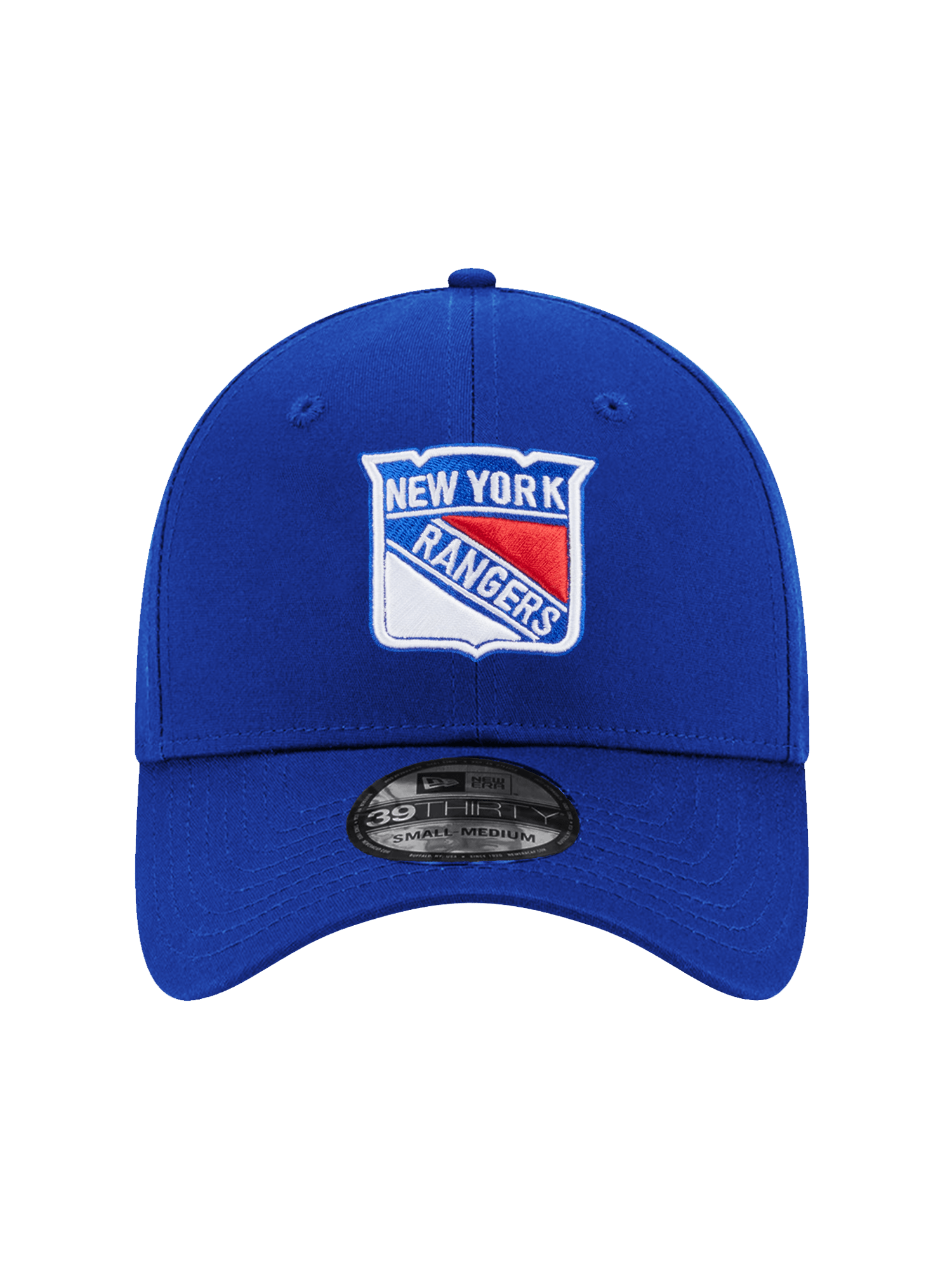 New York Rangers New Era NHL Team 39THIRTY Stretch-Fit Hat - Blue