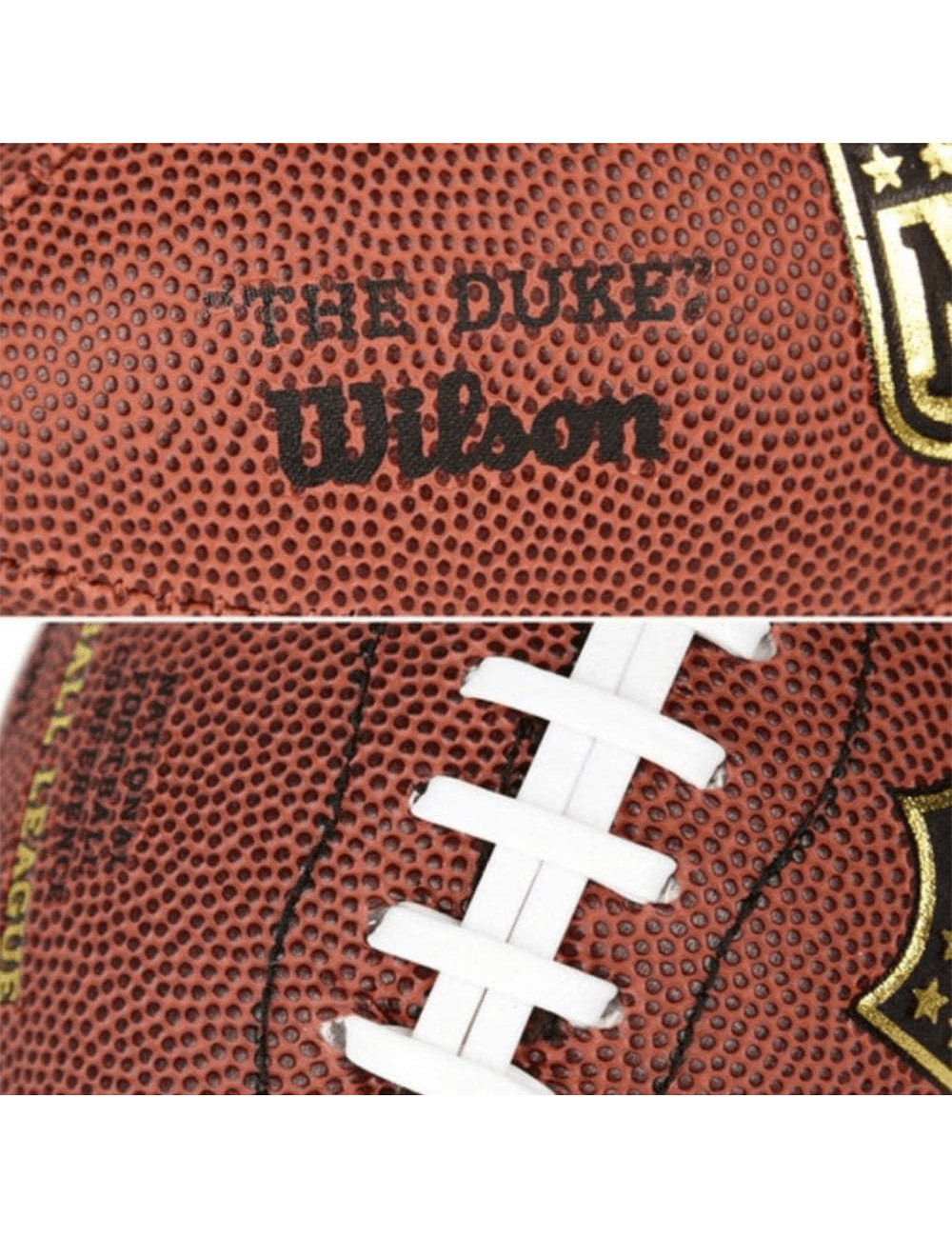 Wilson NFL Duke Replica Mini Football Ball - Brown