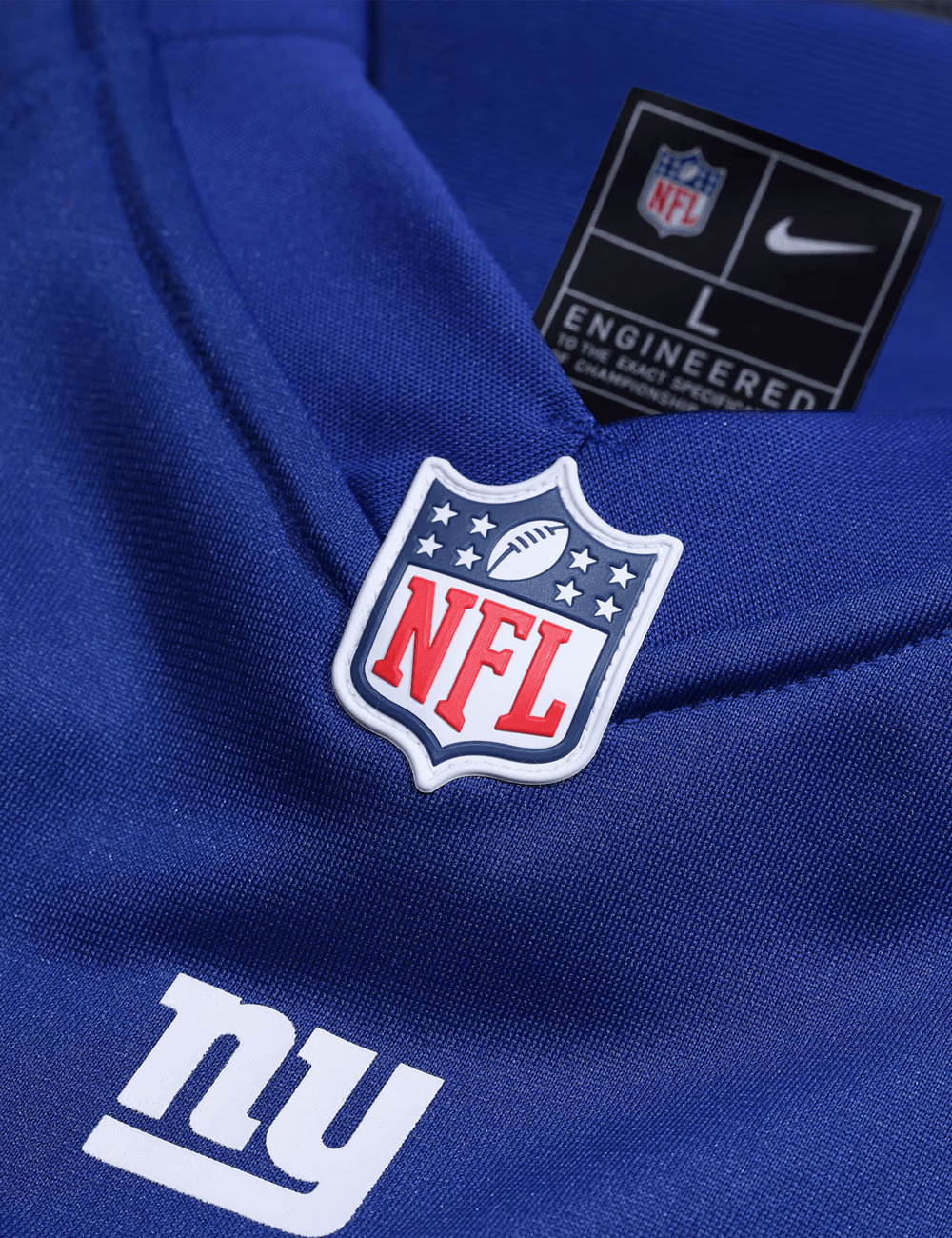Malik Nabers New York Giants Nike NFL Game Jersey - Blue