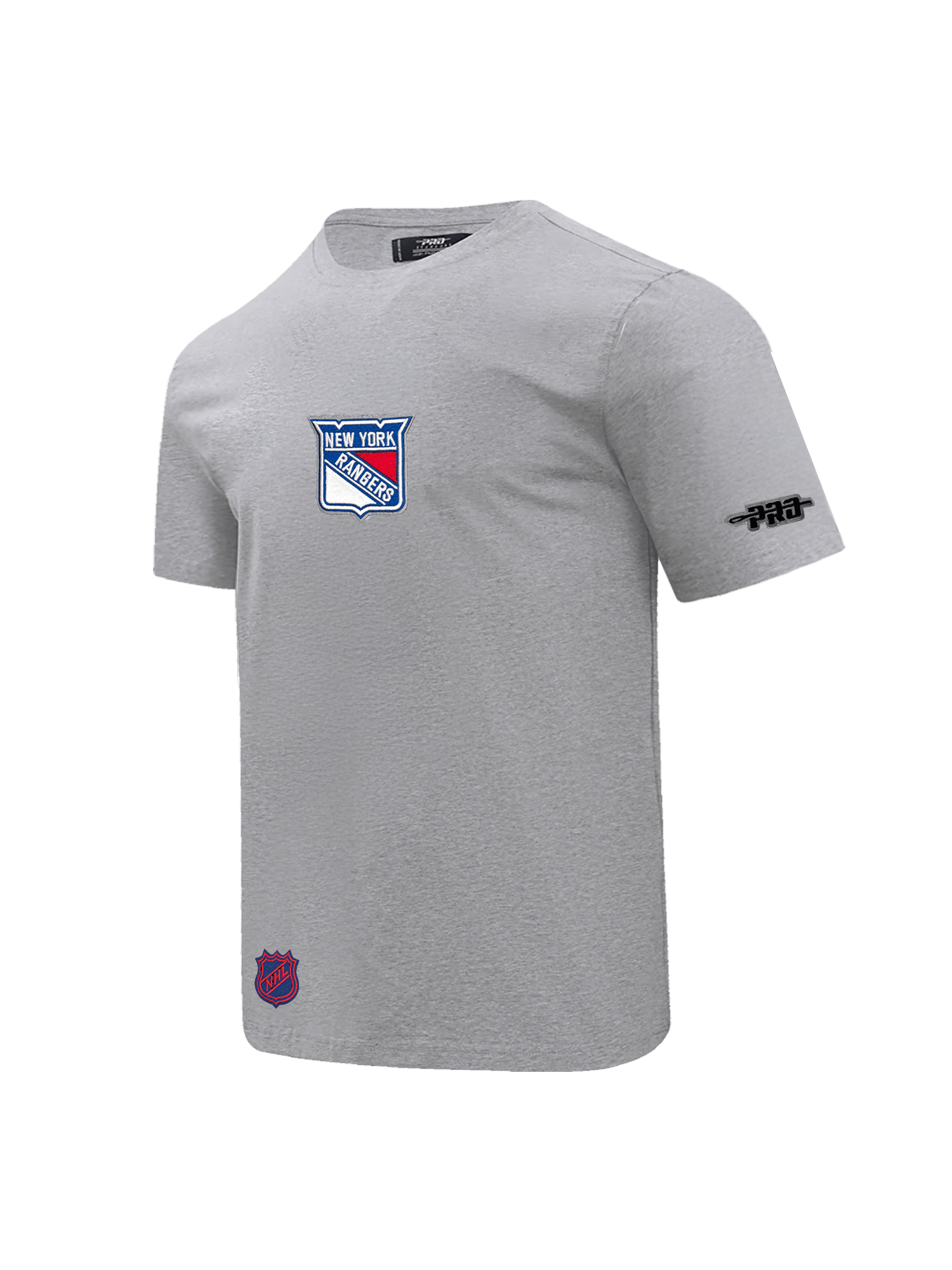 New York Rangers Pro Standard NHL Team Icon Flex T-Shirt - Heather Grey