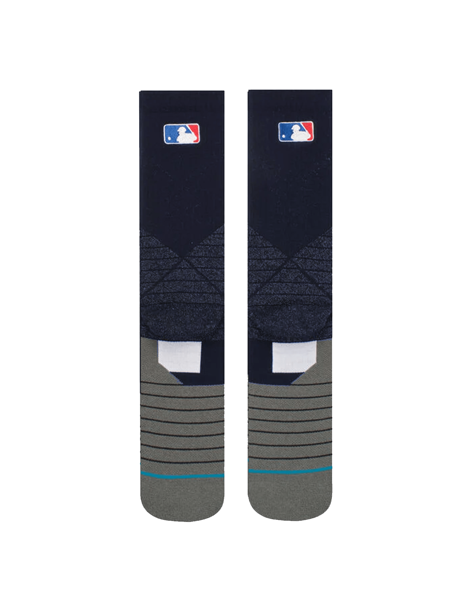 Stance MLB On-Field Diamond Pro Batterman Crew Socks - Navy