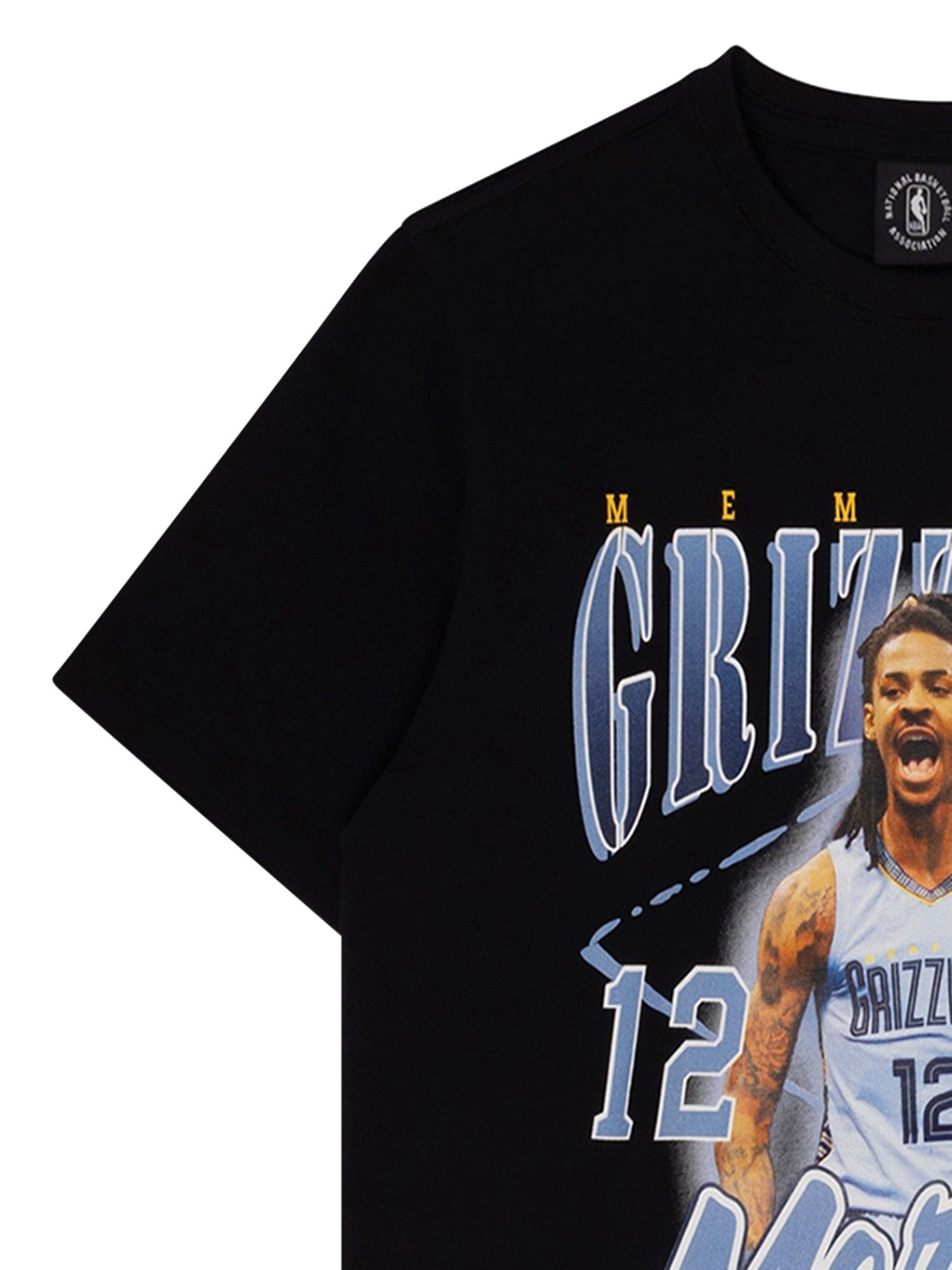 Youths Ja Morant Memphis Grizzlies NBA Essentials Floyd Vintage T-Shirt - Black