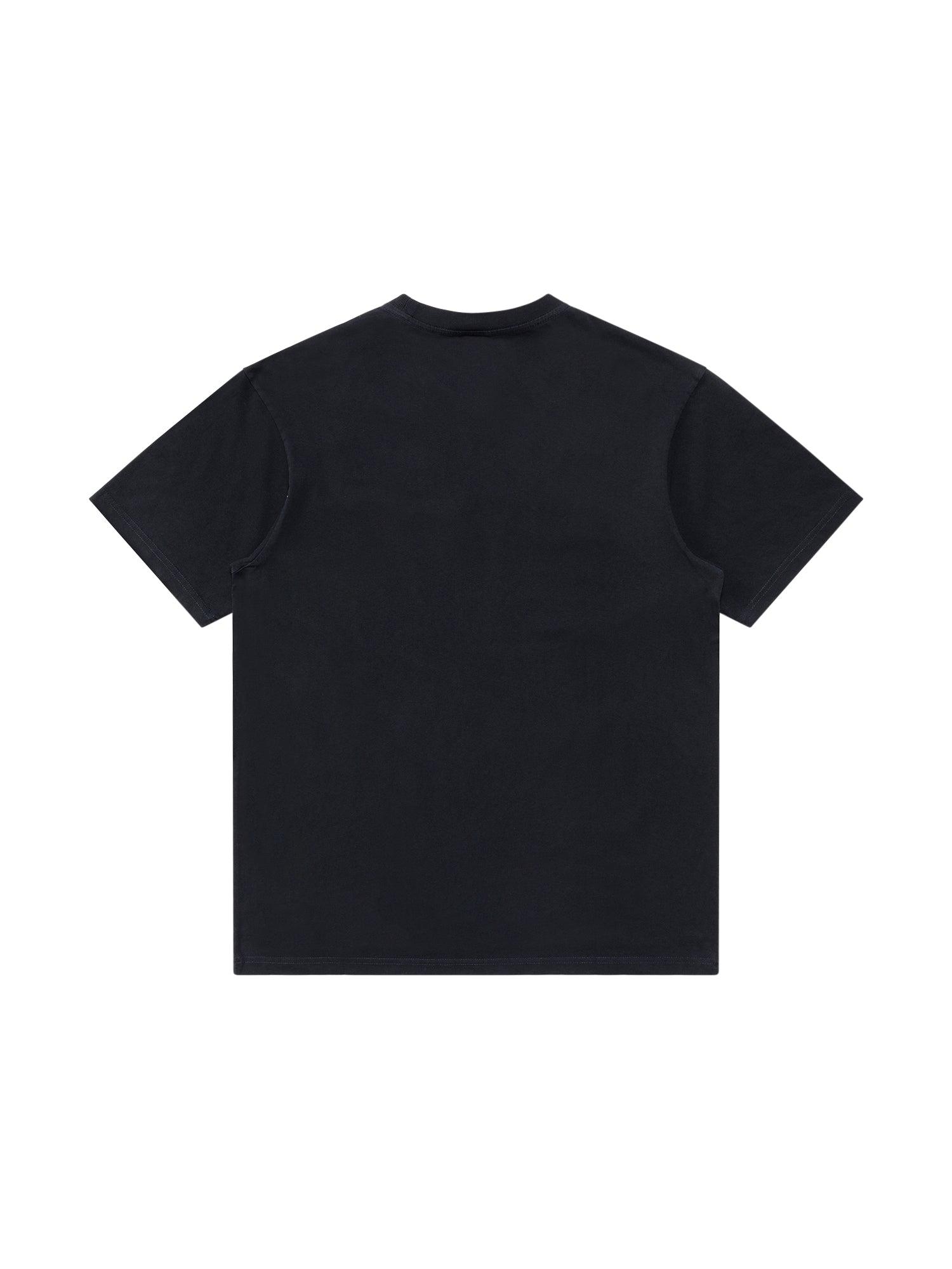 North Carolina Tar Heels NCAA Dual Arch Vintage T-Shirt - Faded Black