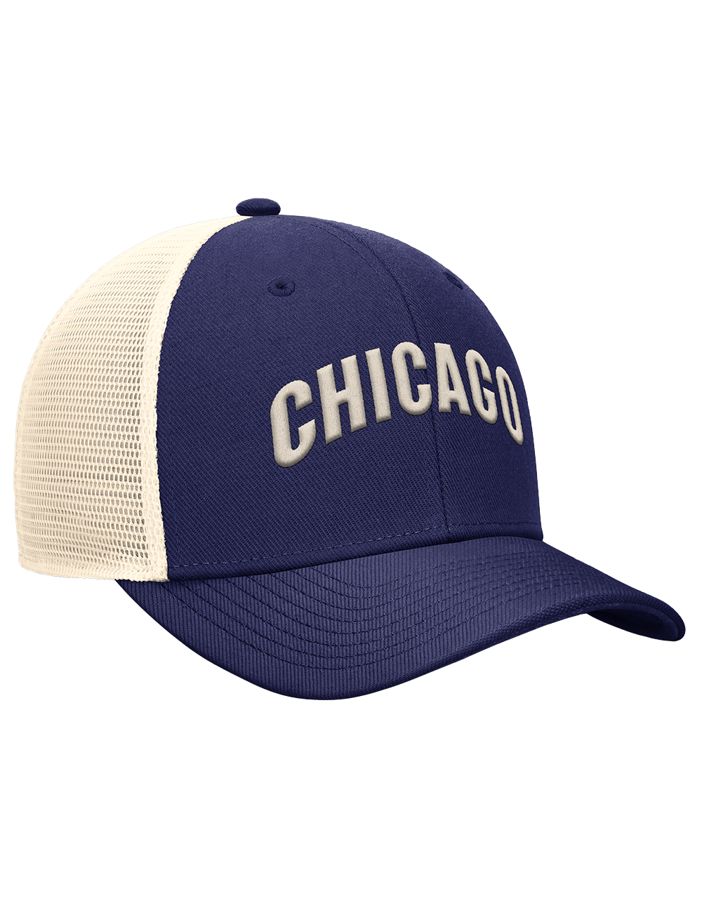 Chicago Cubs Nike MLB Statement Rise Dri-Fit Trucker Snapback Hat