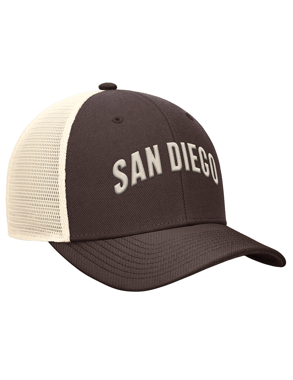 San Diego Padres Nike MLB Statement Rise Dri-Fit Trucker Snapback Hat