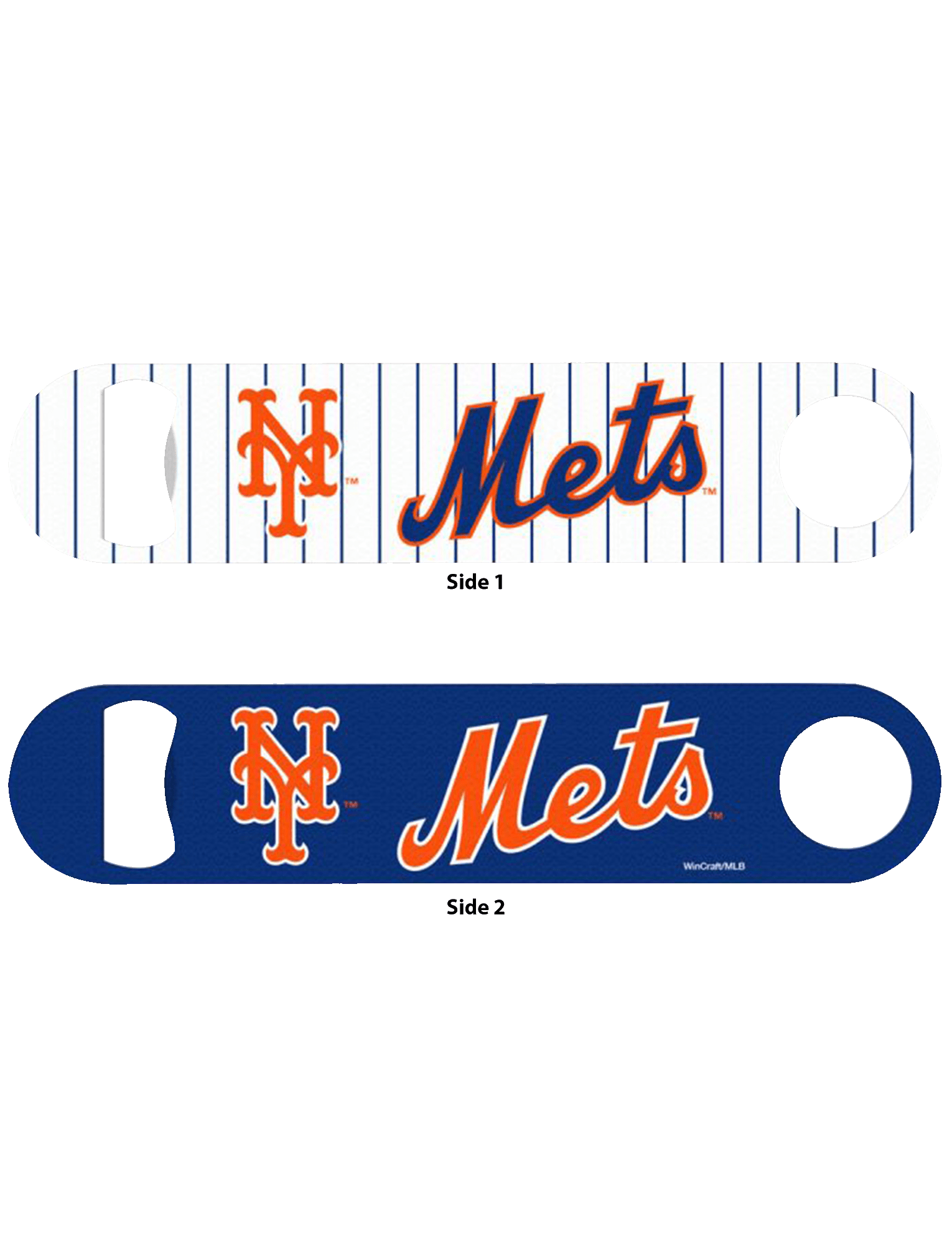 New York Mets Wincraft MLB Double Sided Metal Bottle Opener