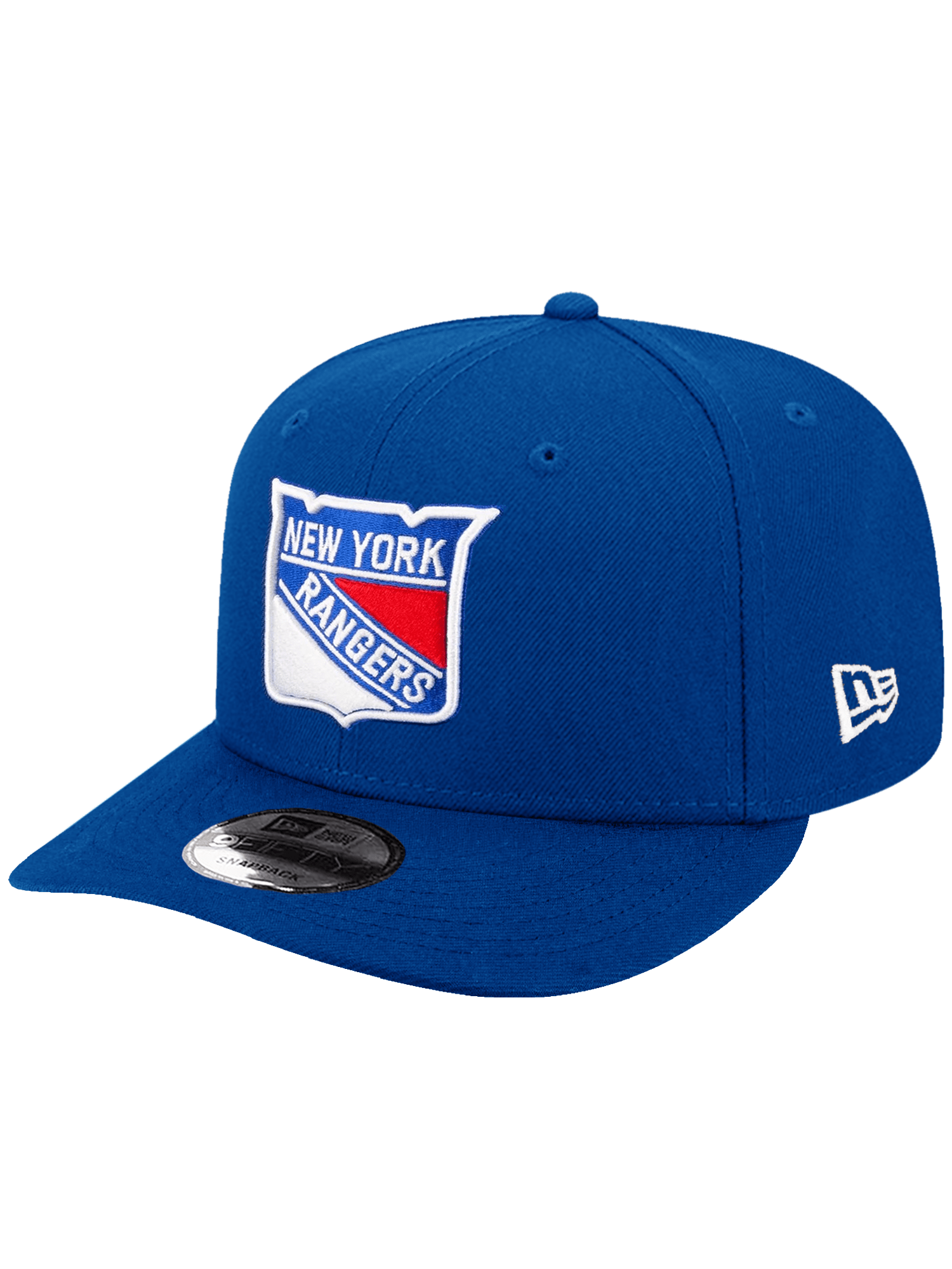 New York Rangers New Era NHL Team 9FIFTY Pre-Curved Snapback Hat - Blue