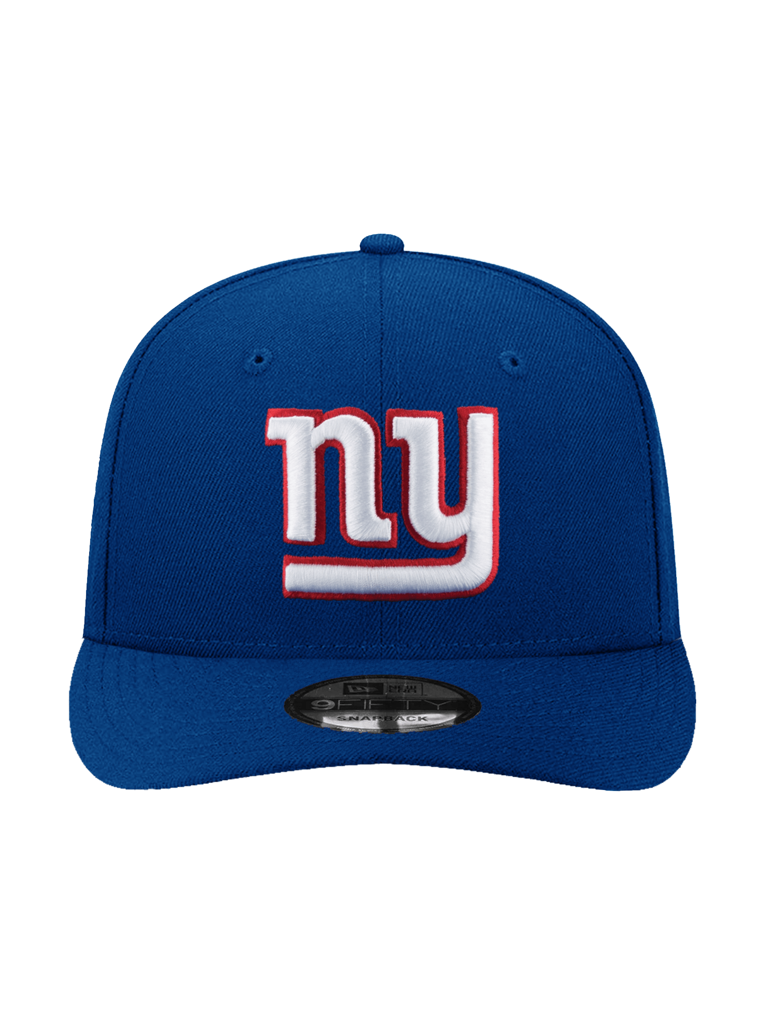 New York Giants New Era NFL Team Pre-Curved 9FIFTY Snapback Hat - Blue