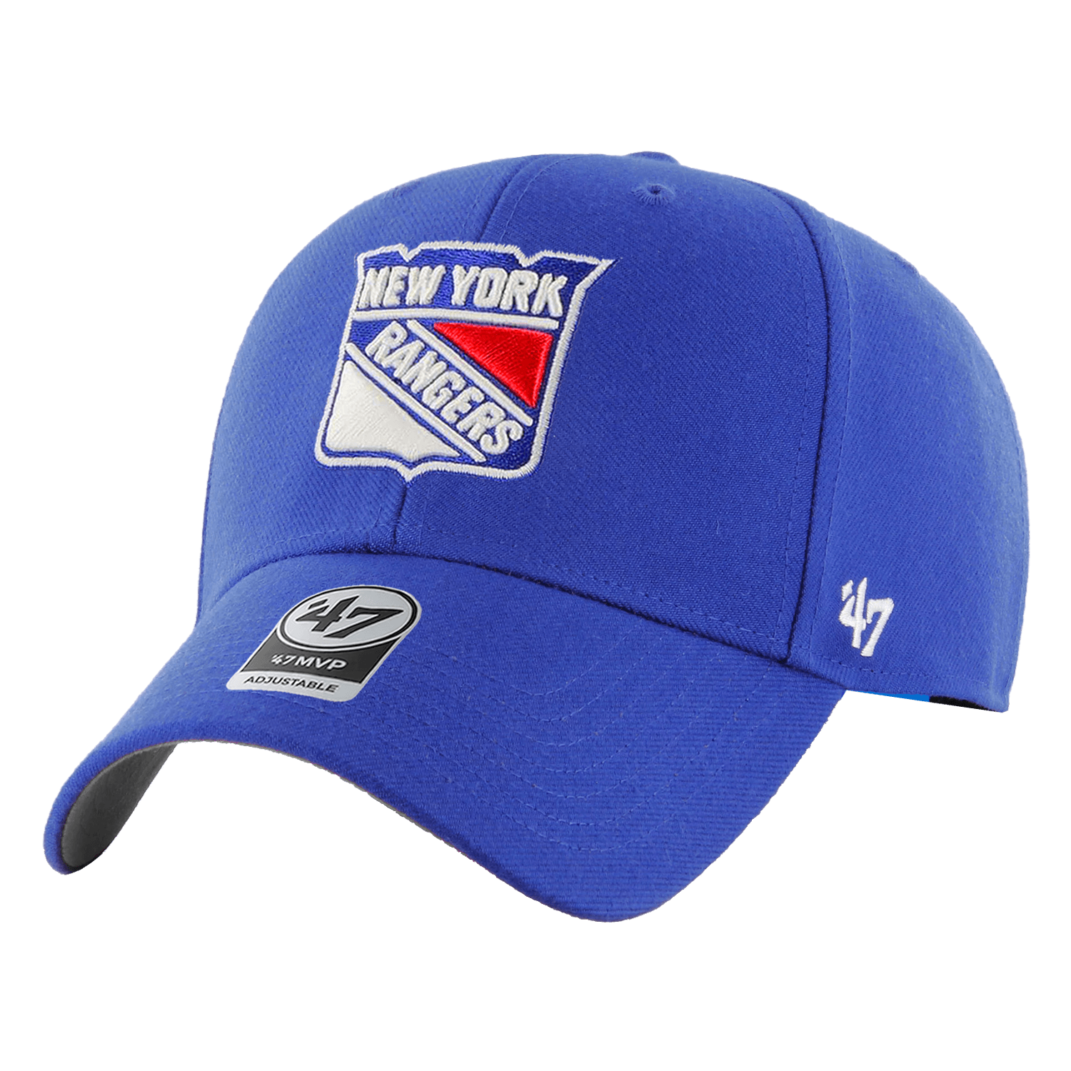 New York Rangers '47 NHL Team MVP Snapback Hat - Blue