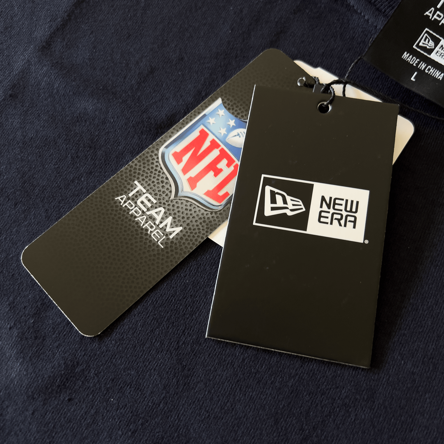 Chicago Bears New Era NFL Logo Select Oversized T-Shirt - Navy