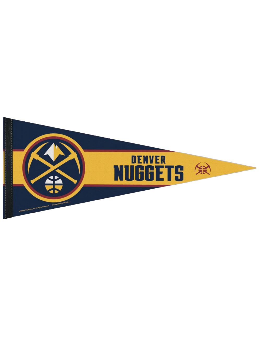 Denver Nuggets Wincraft NHL 12 x 30" Premium Felt Pennant