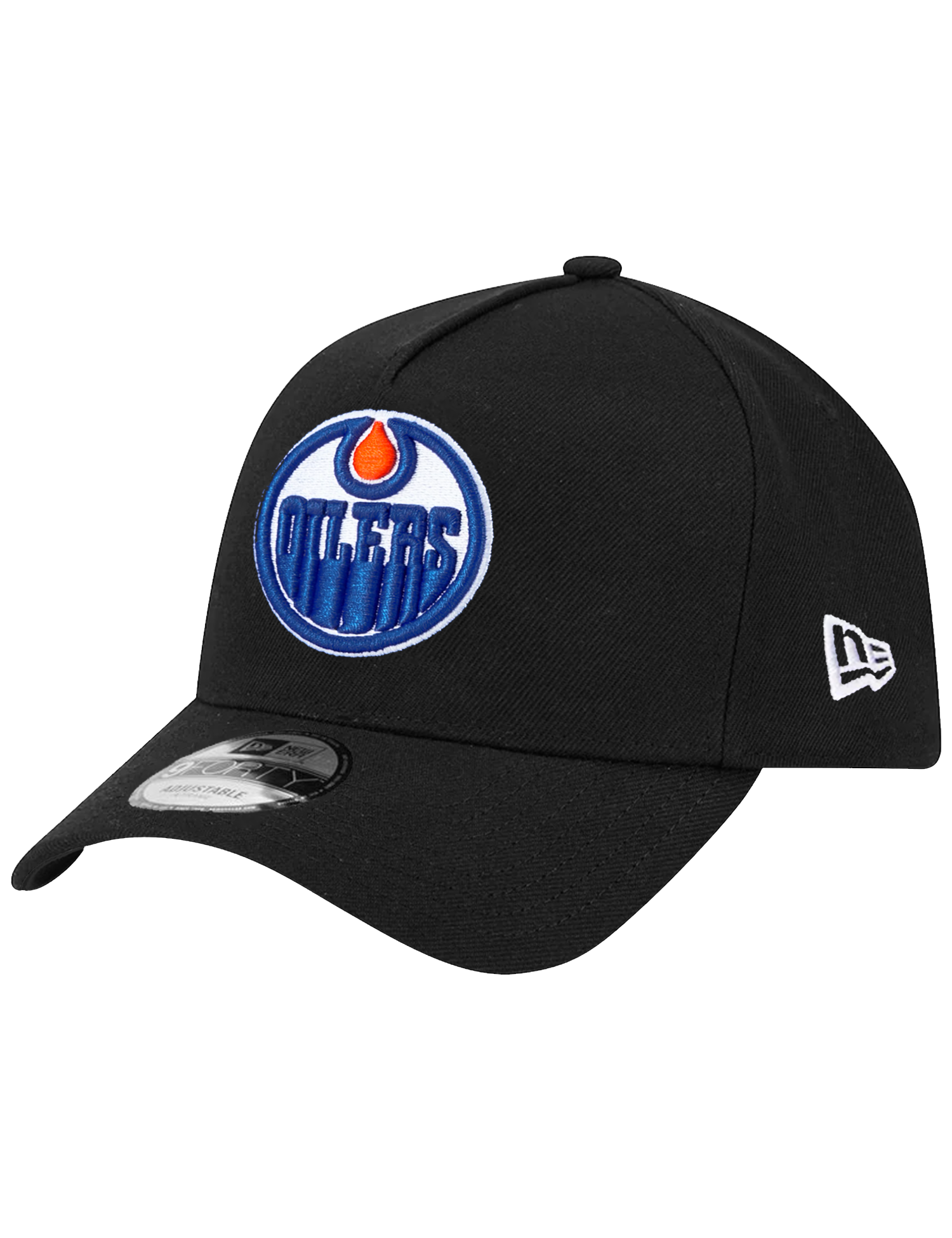 Edmonton Oilers New Era NHL Team 9FORTY A-Frame Snapback Hat - Black