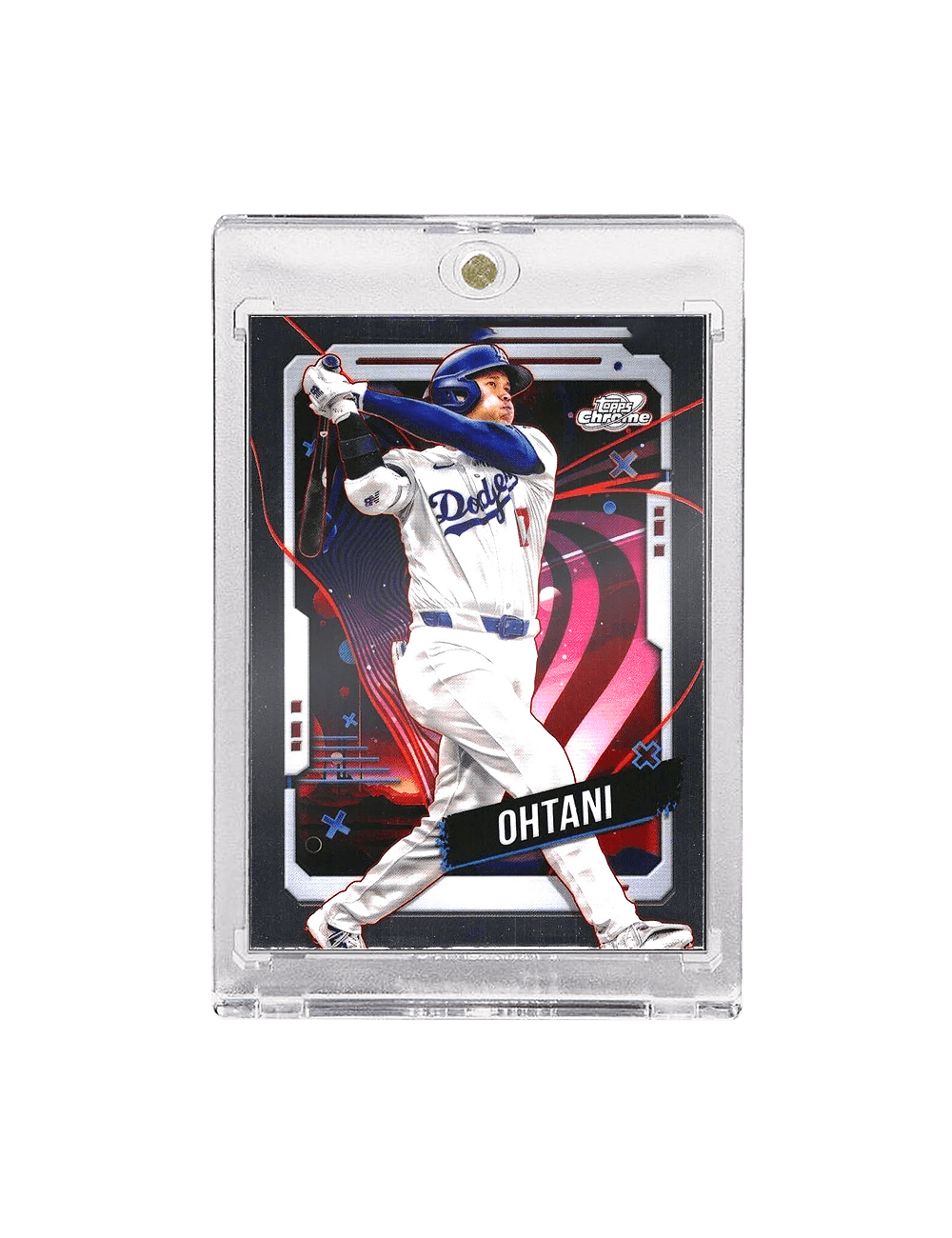 Shohei Ohtani Los Angeles Dodgers Topps MLB 24 Cosmic Chrome Card