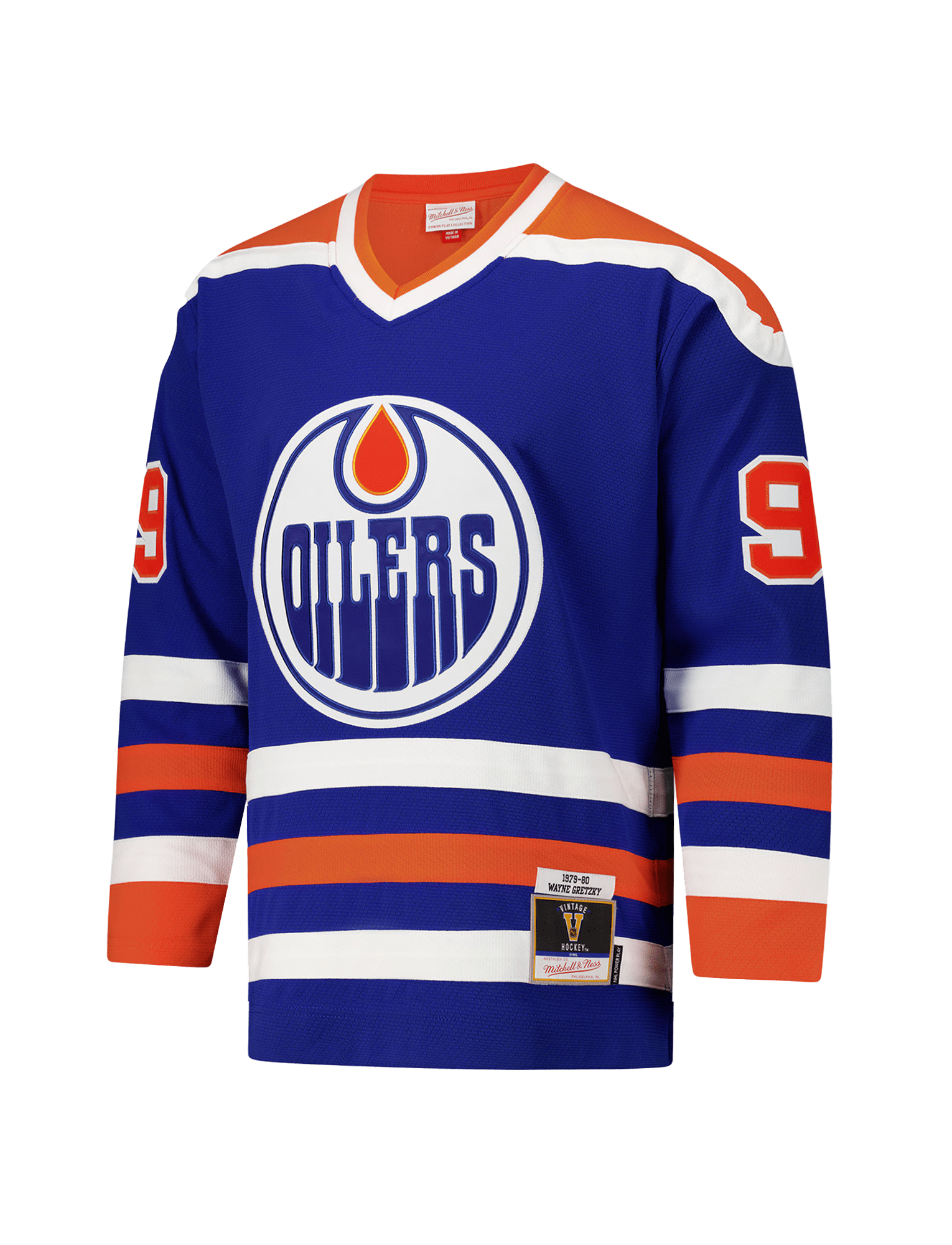 Wayne Gretzky Edmonton Oilers Mitchell & Ness NHL 79/80 Power Play Jersey