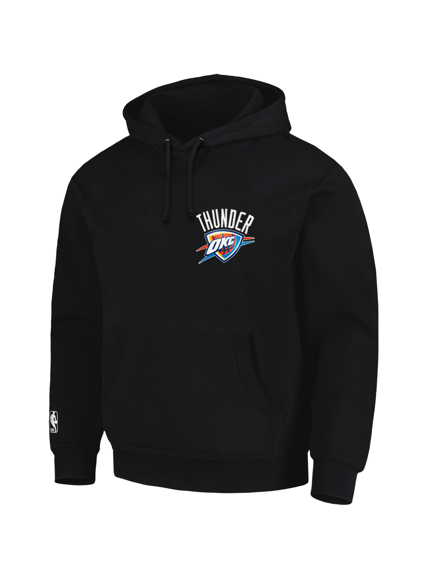 Oklahoma City Thunder NBA Essentials Clarkdale Vintage Hoodie Jumper - Black