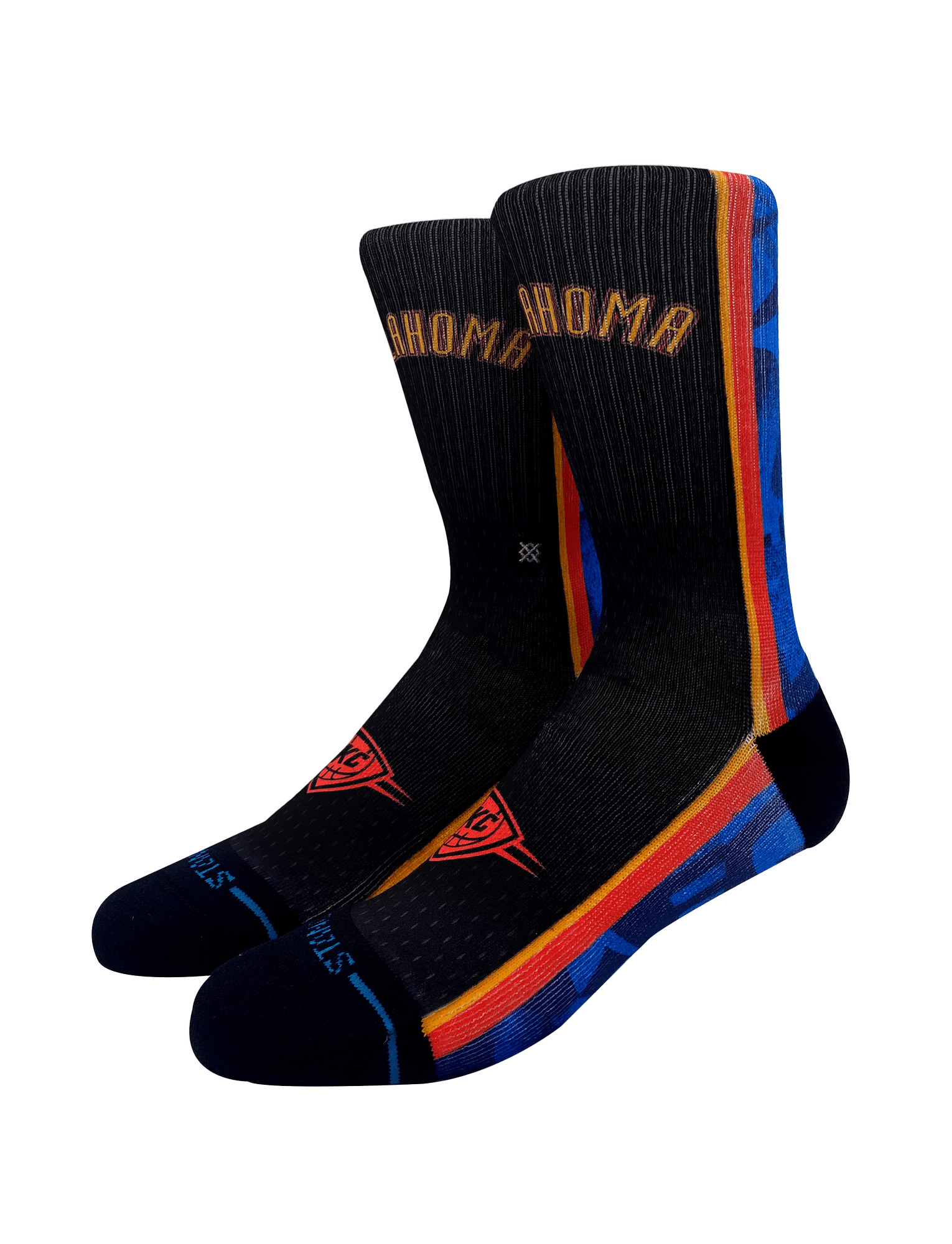 Oklahoma City Thunder Stance NBA 24-25 City Edition Crew Socks