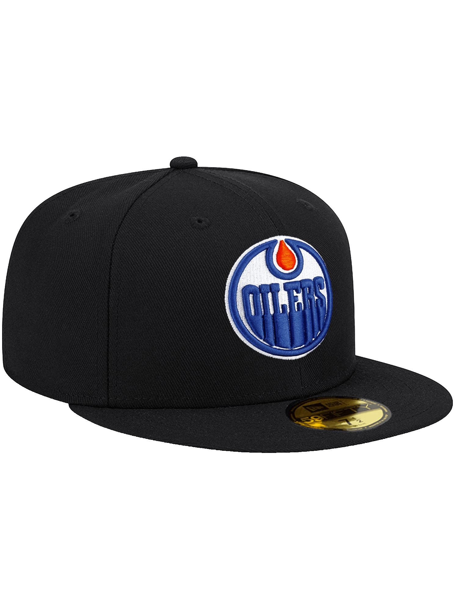 Edmonton Oilers New Era NHL Team 59FIFTY Fitted Hat - Black