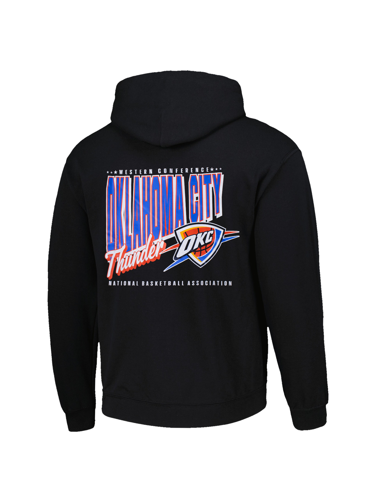 Oklahoma City Thunder NBA Essentials Clarkdale Hoodie Jumper - Black