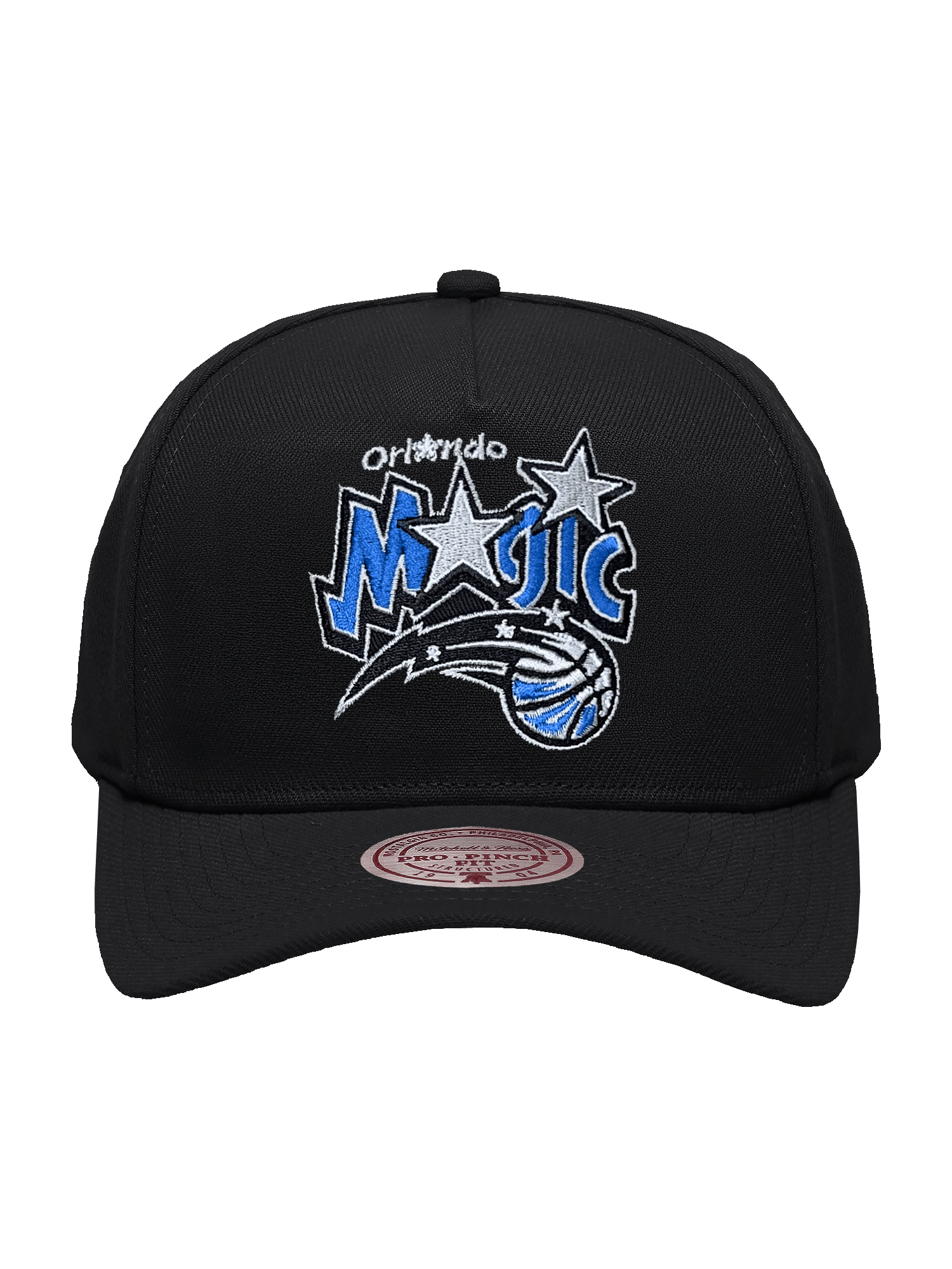 Orlando Magic Mitchell & Ness NBA HWC Pro Pinch Snapback Hat - Black