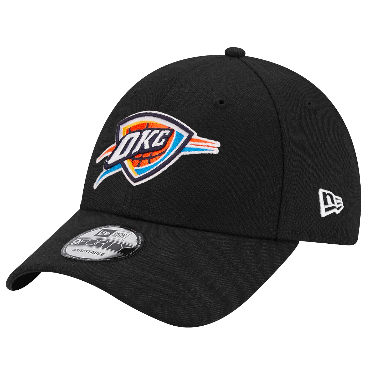 Oklahoma City Thunder New Era NBA Team 9FORTY Snapback Hat - Black