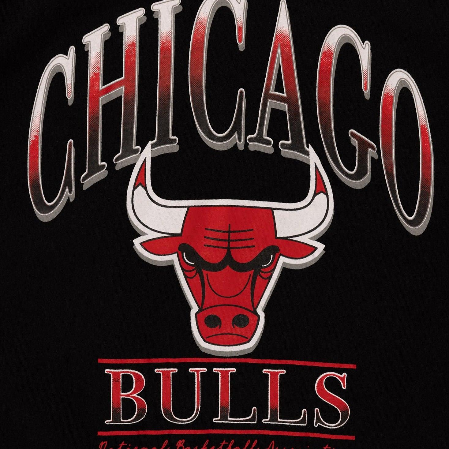 Youths Chicago Bulls NBA Essentials Athens Vintage T-Shirt - Black