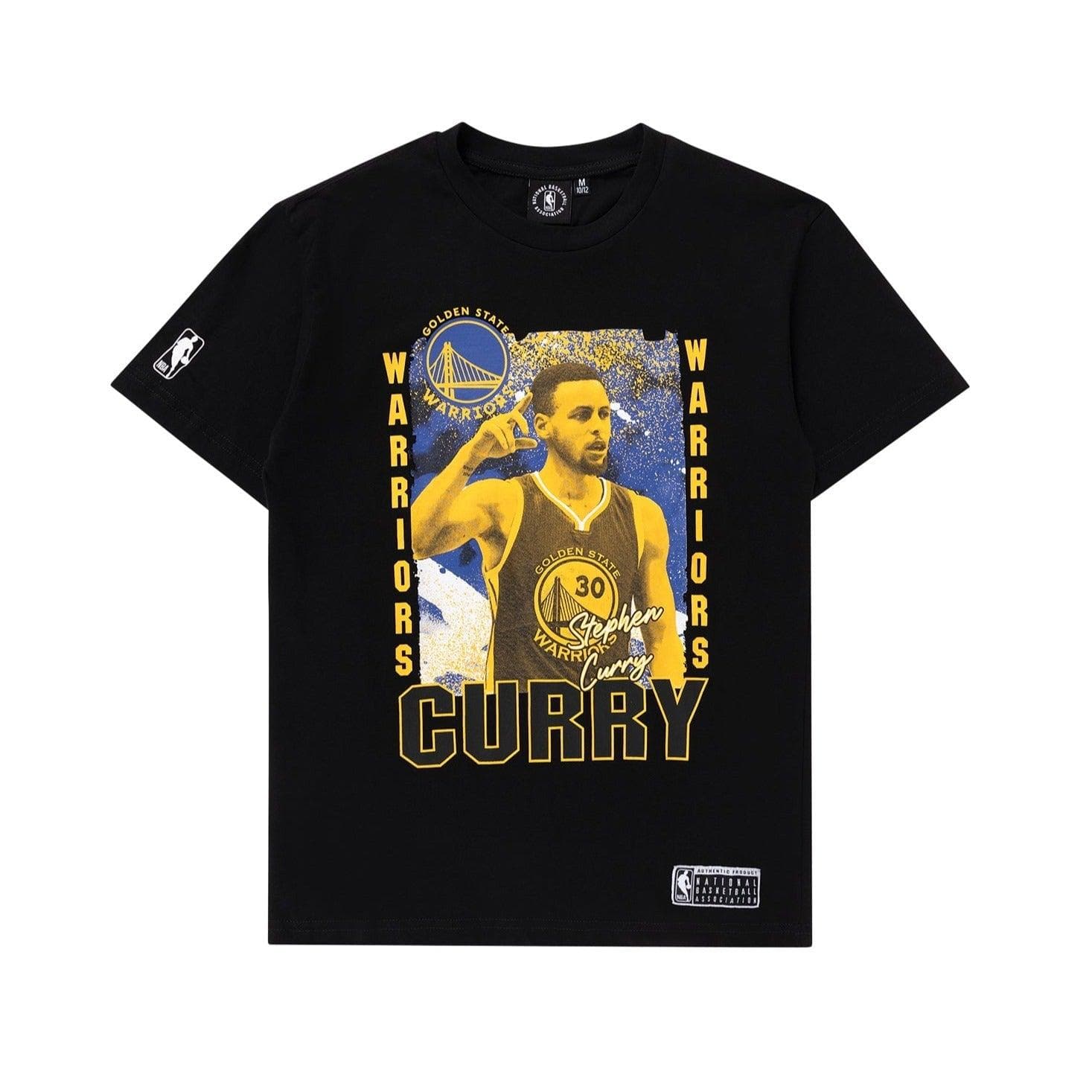 Steph Curry Golden State Warriors NBA Essentials Vintage T-Shirt - Black