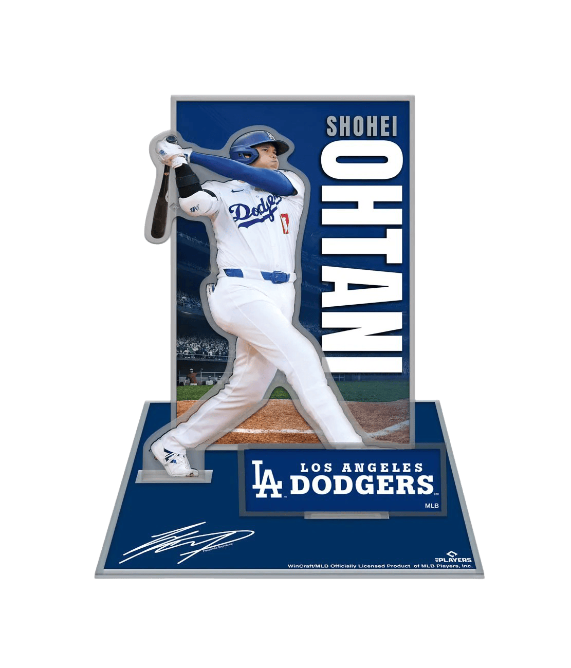 Shohei Ohtani Los Angeles Dodgers Wincraft MLB Acrylic Player Display Stand Set
