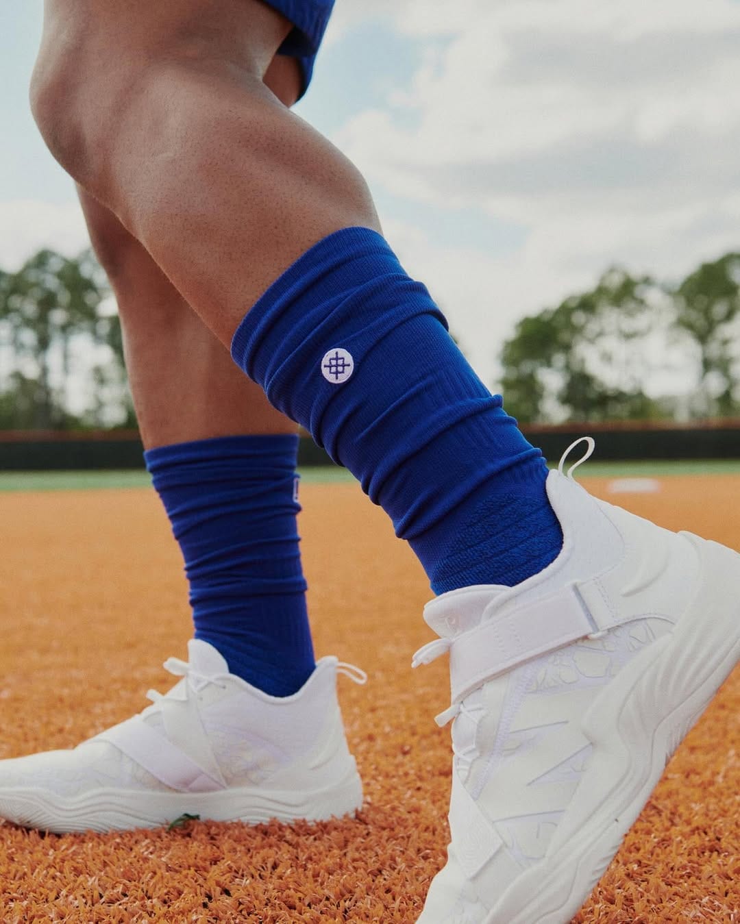 Stance MLB On-Field Diamond Pro Batterman Crew Socks - Black