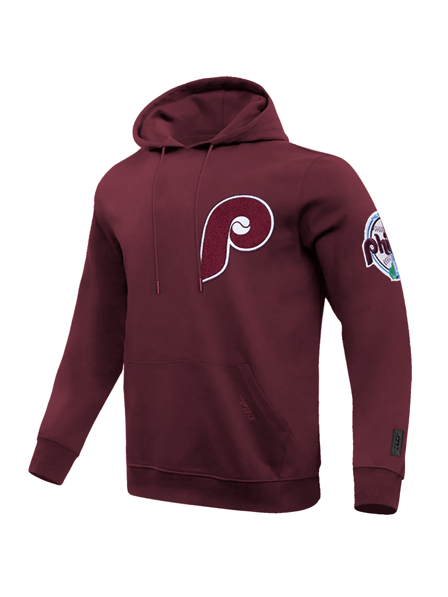Philadelphia Phillies Pro Standard MLB Team Chenille Hoodie Jumper  - Maroon