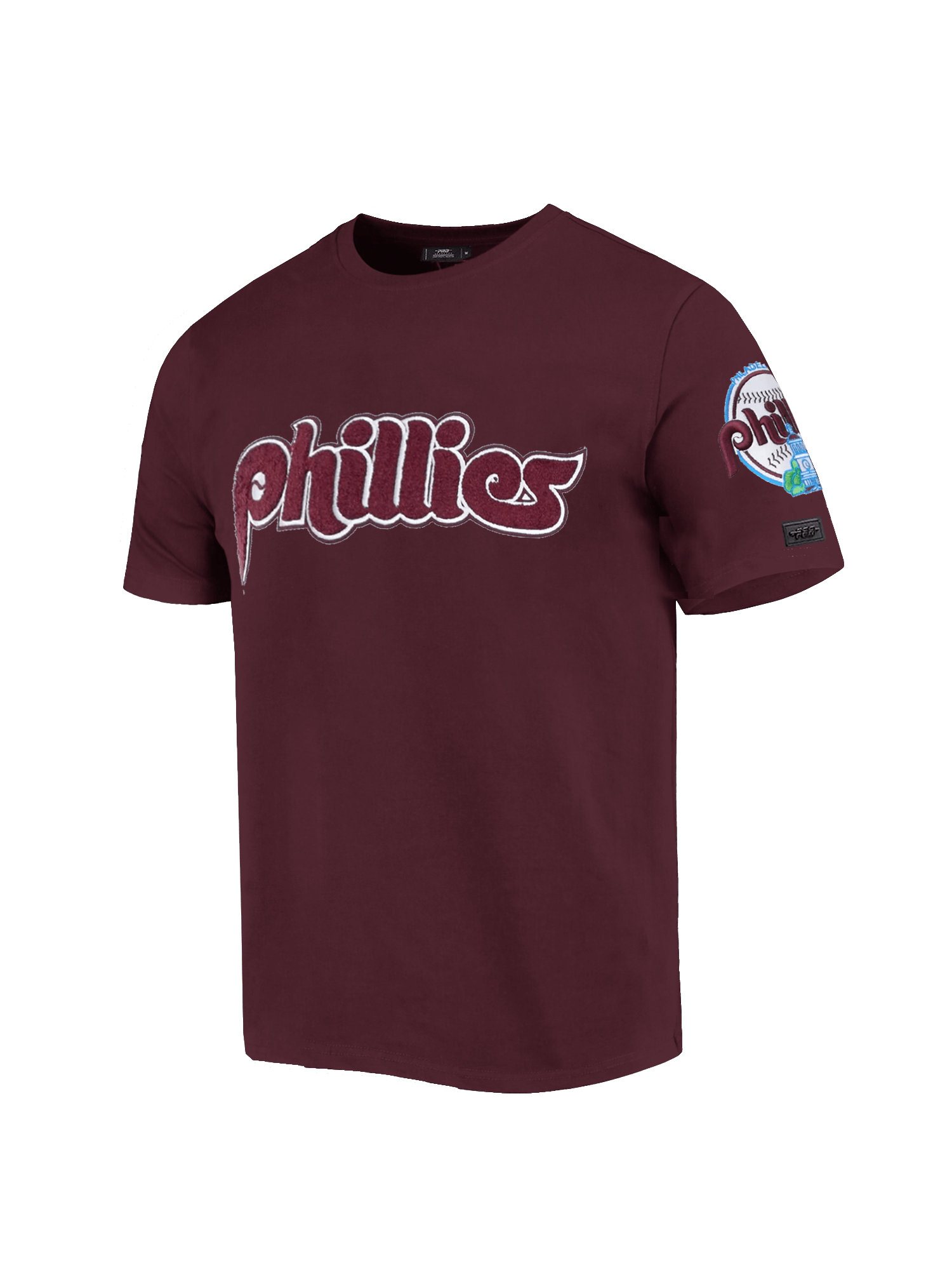 Philadelphia Phillies Pro Standard MLB Classic Chenille T-Shirt - Wine
