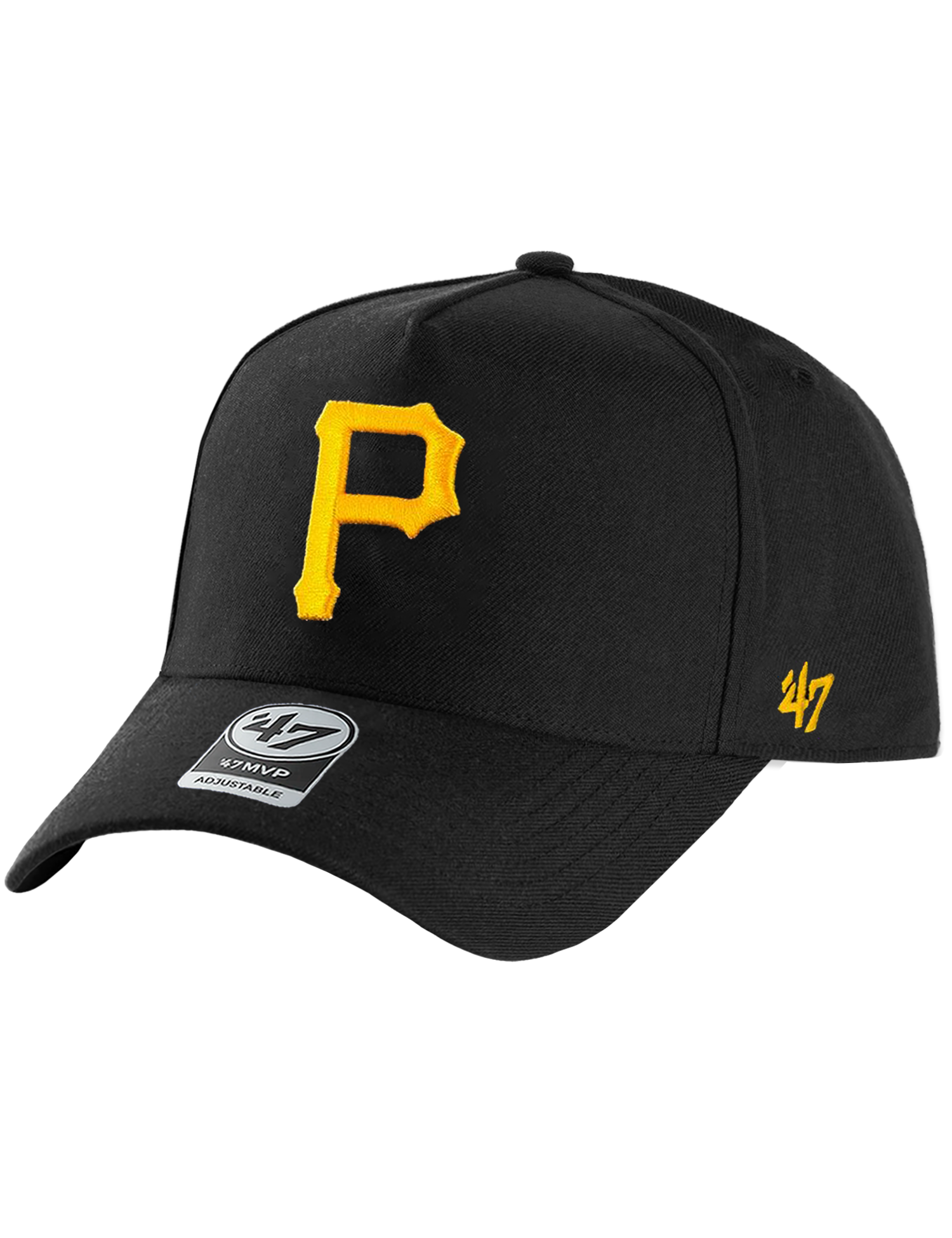Pittsburgh Pirates '47 MLB Team MVP DT Snapback Hat - Black